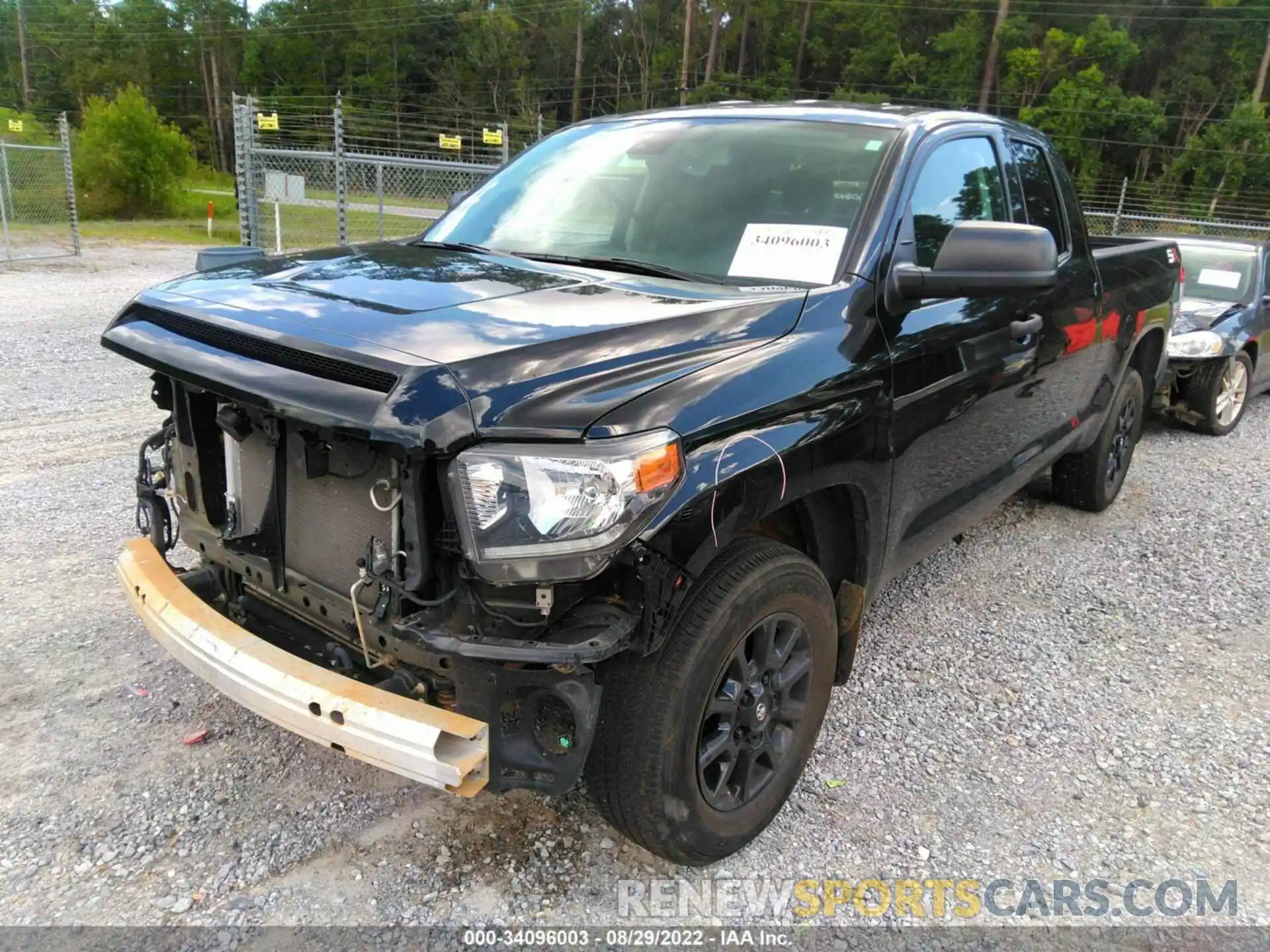 2 Photograph of a damaged car 5TFRY5F17LX266334 TOYOTA TUNDRA 2WD 2020