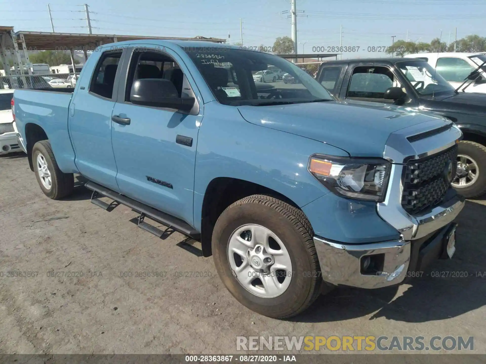 1 Photograph of a damaged car 5TFRY5F18LX265354 TOYOTA TUNDRA 2WD 2020