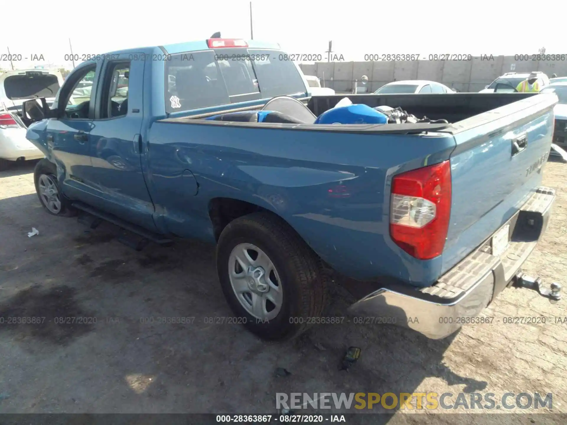 3 Photograph of a damaged car 5TFRY5F18LX265354 TOYOTA TUNDRA 2WD 2020