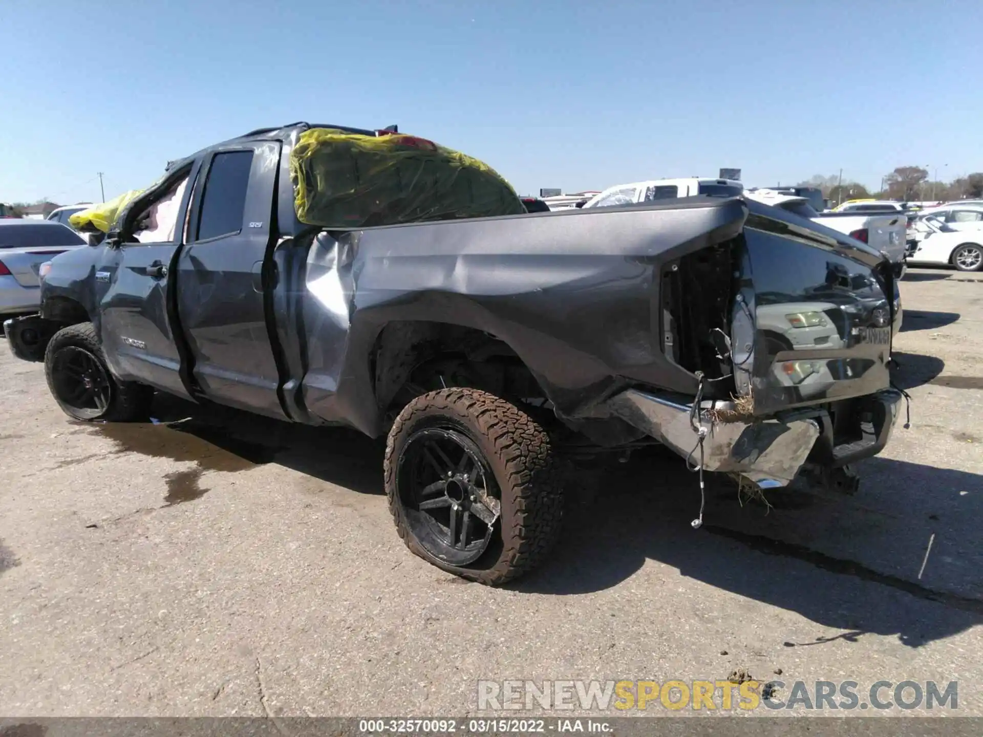 3 Photograph of a damaged car 5TFRY5F18LX268061 TOYOTA TUNDRA 2WD 2020