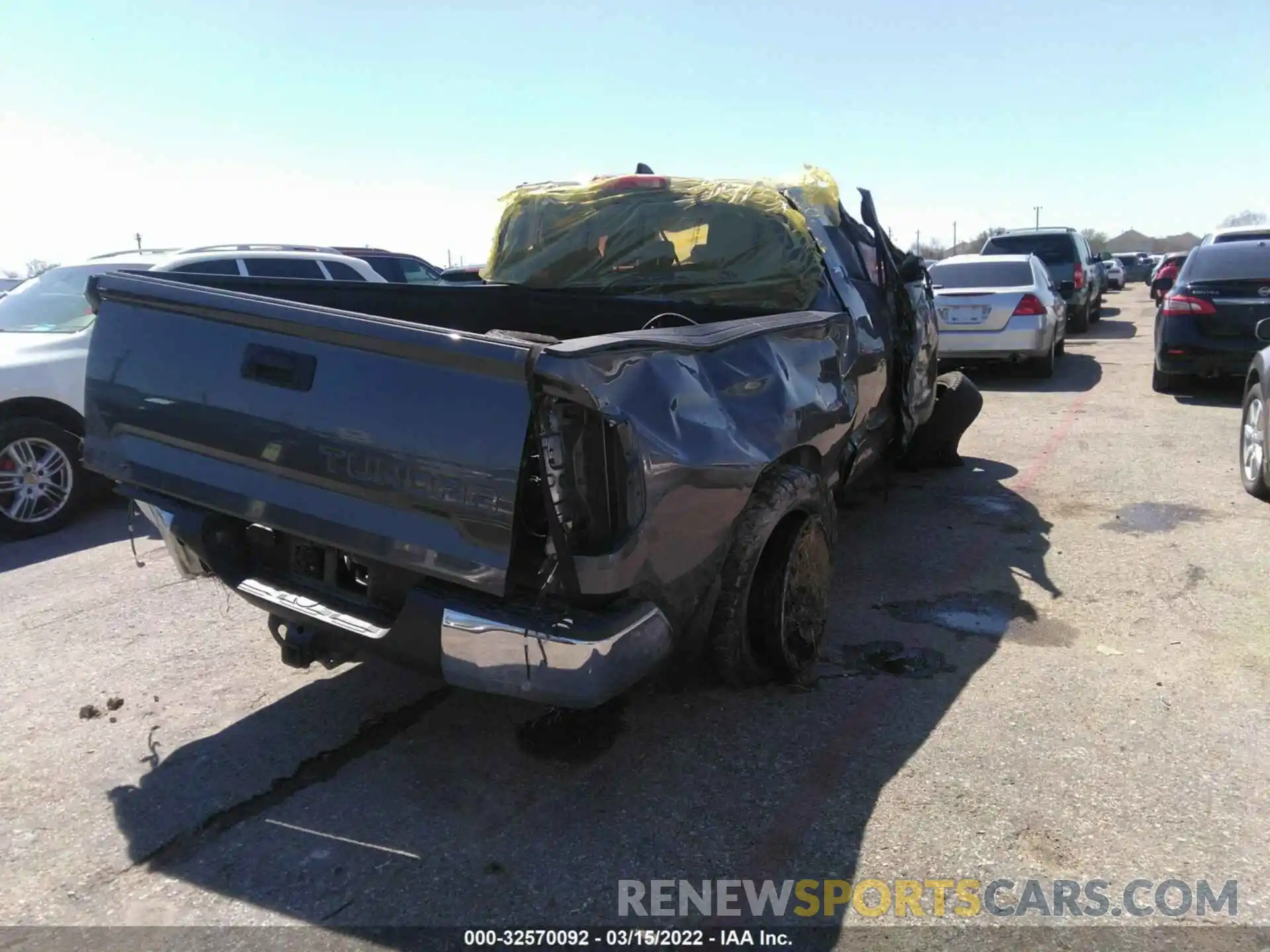 4 Photograph of a damaged car 5TFRY5F18LX268061 TOYOTA TUNDRA 2WD 2020