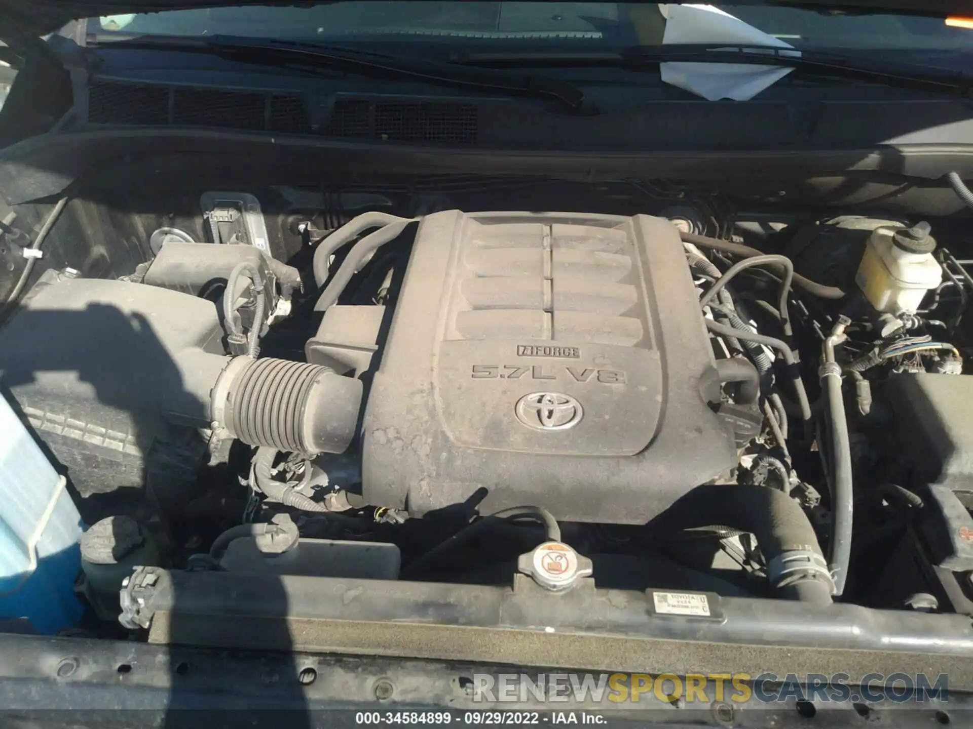 10 Photograph of a damaged car 5TFRY5F19LX267615 TOYOTA TUNDRA 2WD 2020