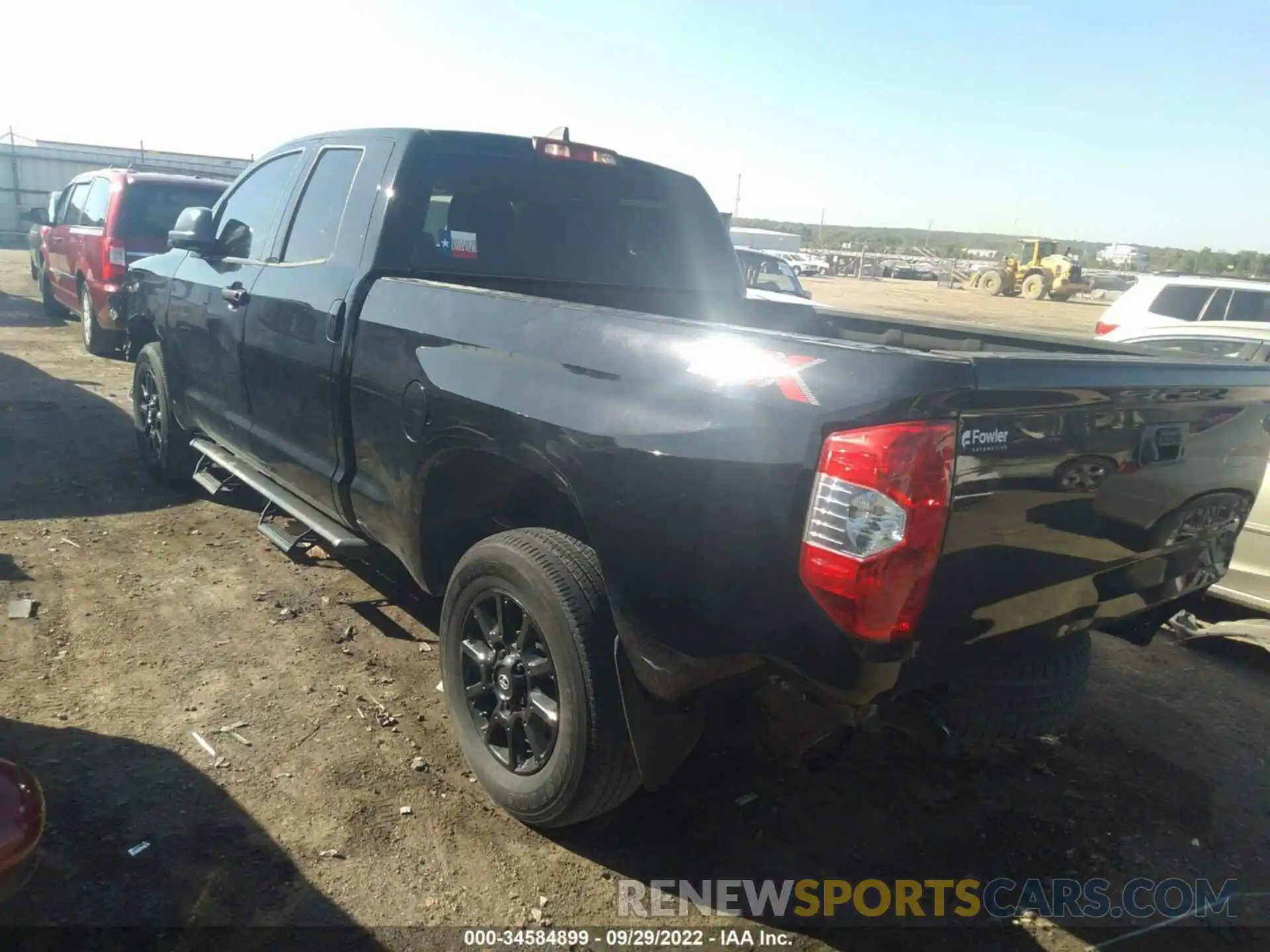 3 Photograph of a damaged car 5TFRY5F19LX267615 TOYOTA TUNDRA 2WD 2020