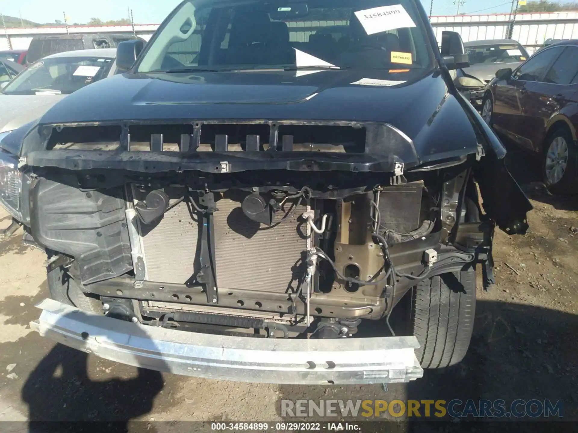 6 Photograph of a damaged car 5TFRY5F19LX267615 TOYOTA TUNDRA 2WD 2020