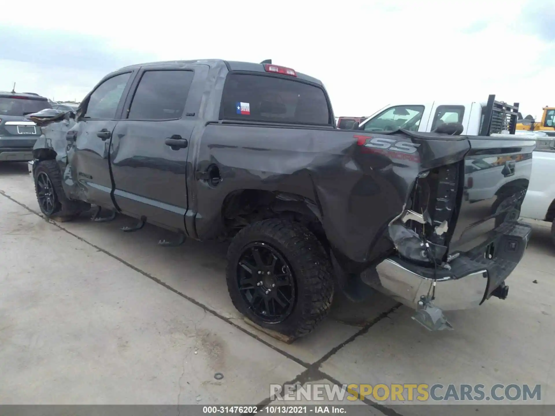 3 Photograph of a damaged car 5TFEY5F10MX273402 TOYOTA TUNDRA 2WD 2021