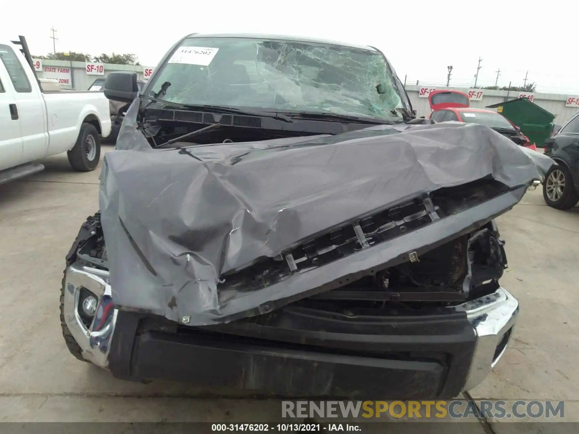 6 Photograph of a damaged car 5TFEY5F10MX273402 TOYOTA TUNDRA 2WD 2021