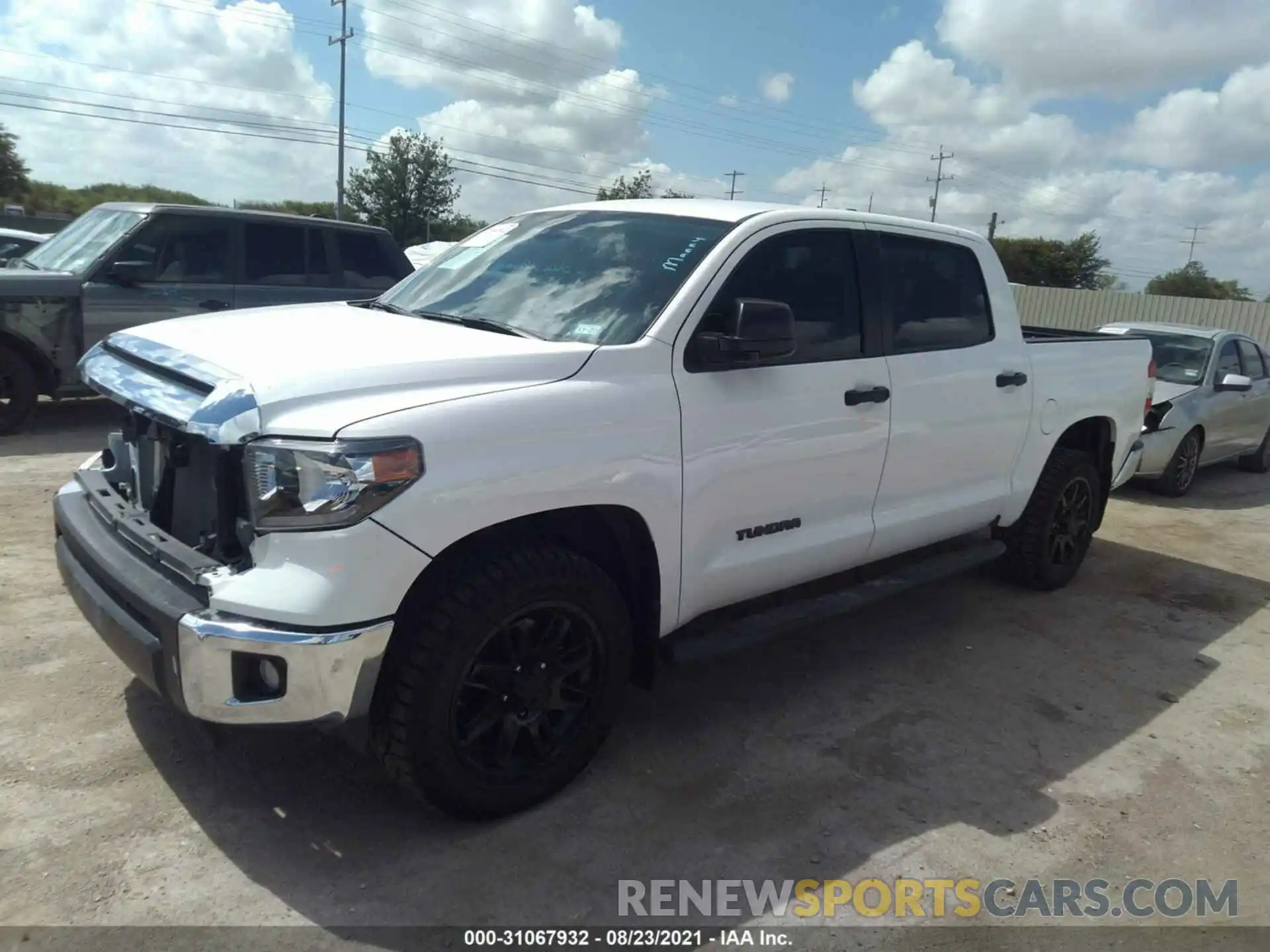 2 Photograph of a damaged car 5TFEY5F10MX275845 TOYOTA TUNDRA 2WD 2021