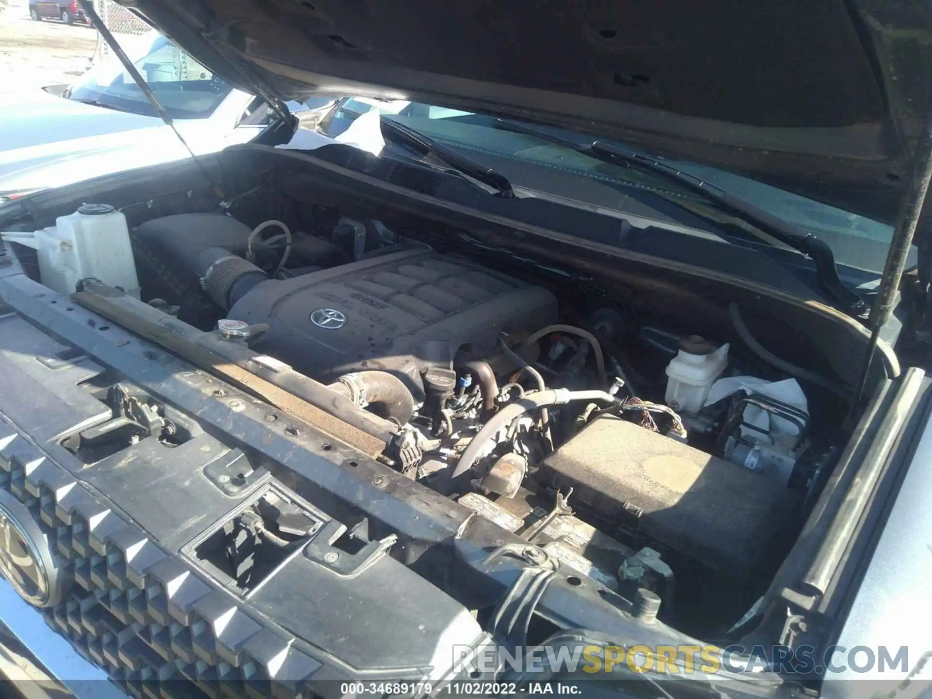 10 Photograph of a damaged car 5TFEY5F10MX287848 TOYOTA TUNDRA 2WD 2021