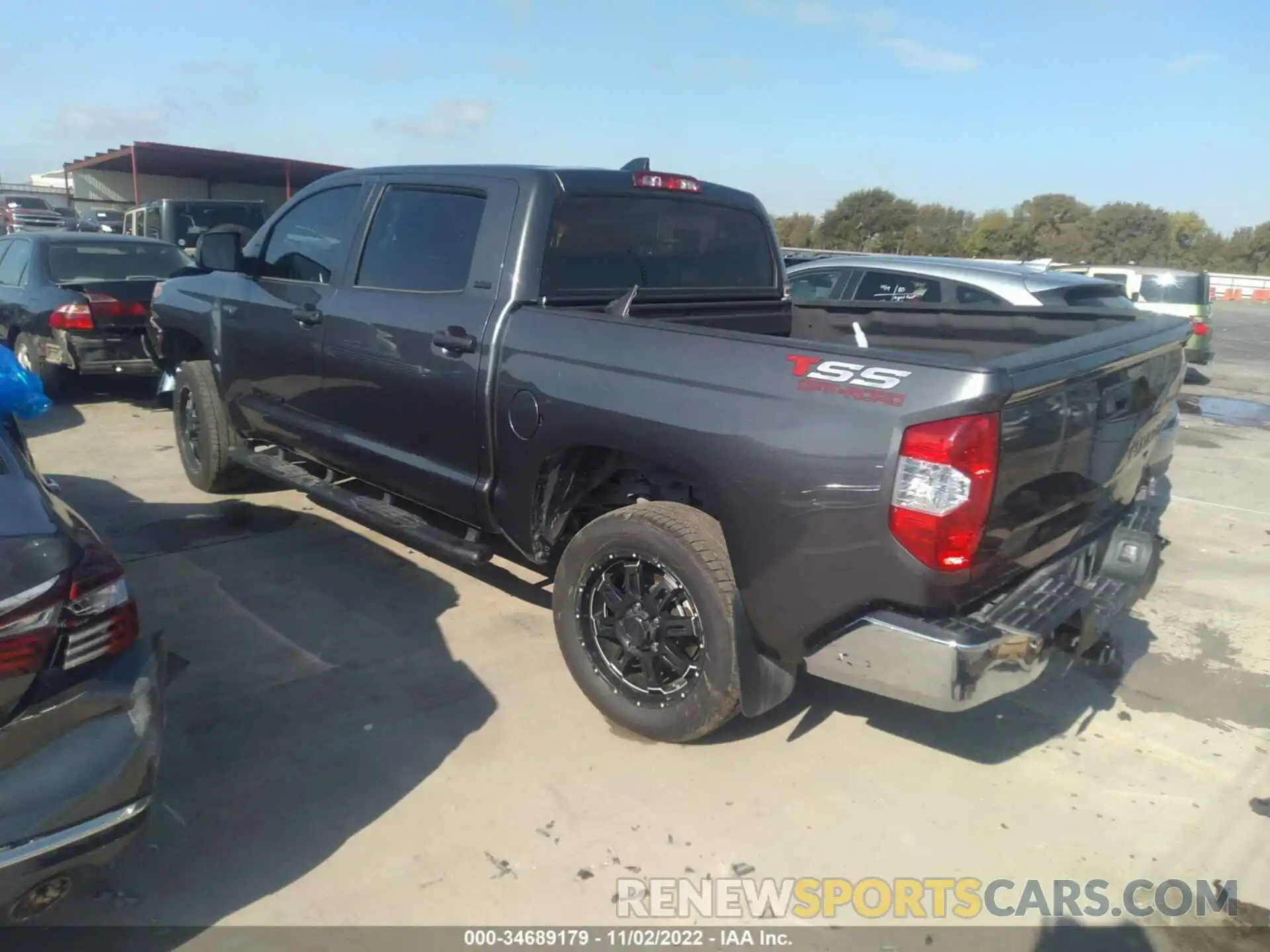 3 Photograph of a damaged car 5TFEY5F10MX287848 TOYOTA TUNDRA 2WD 2021