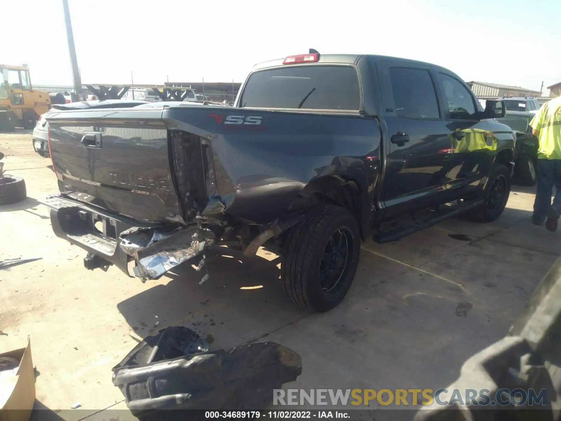 4 Photograph of a damaged car 5TFEY5F10MX287848 TOYOTA TUNDRA 2WD 2021