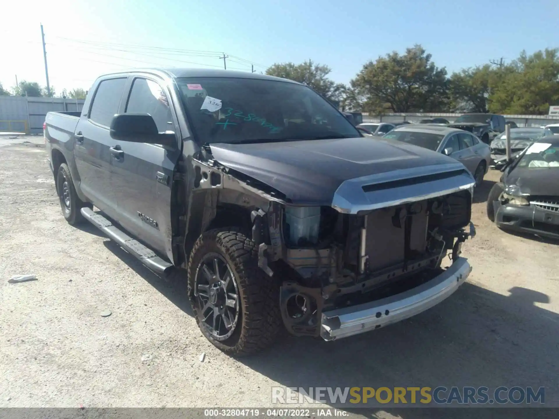 1 Photograph of a damaged car 5TFEY5F10MX288501 TOYOTA TUNDRA 2WD 2021