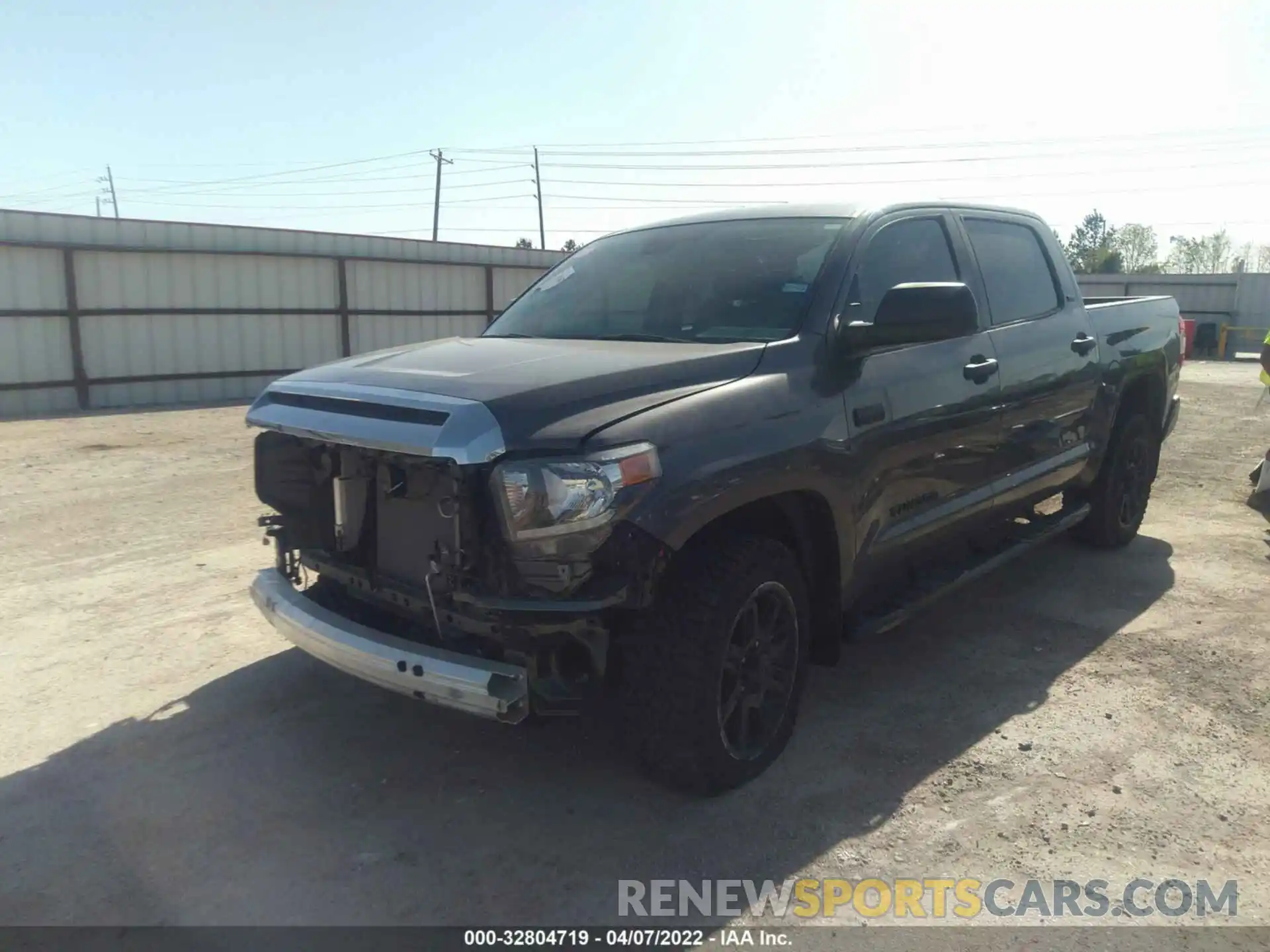 2 Photograph of a damaged car 5TFEY5F10MX288501 TOYOTA TUNDRA 2WD 2021