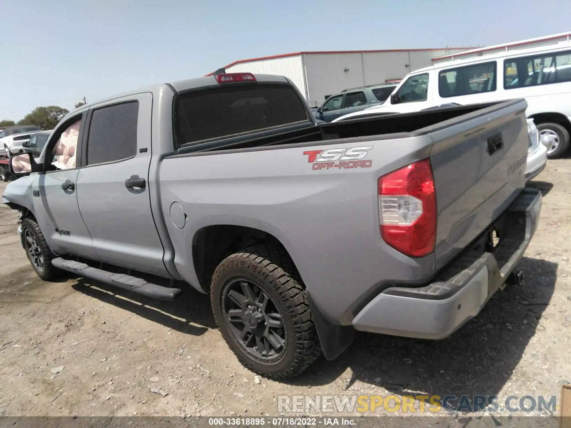 3 Photograph of a damaged car 5TFEY5F10MX292225 TOYOTA TUNDRA 2WD 2021