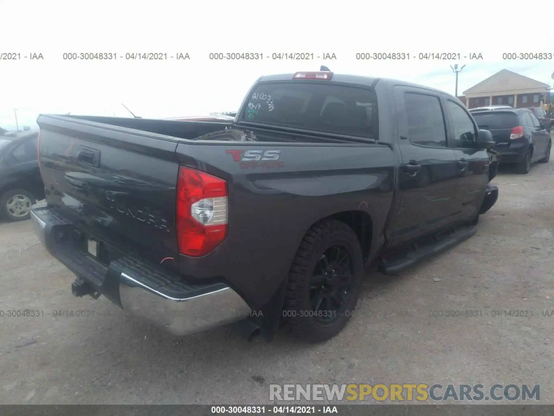 4 Photograph of a damaged car 5TFEY5F11MX275871 TOYOTA TUNDRA 2WD 2021