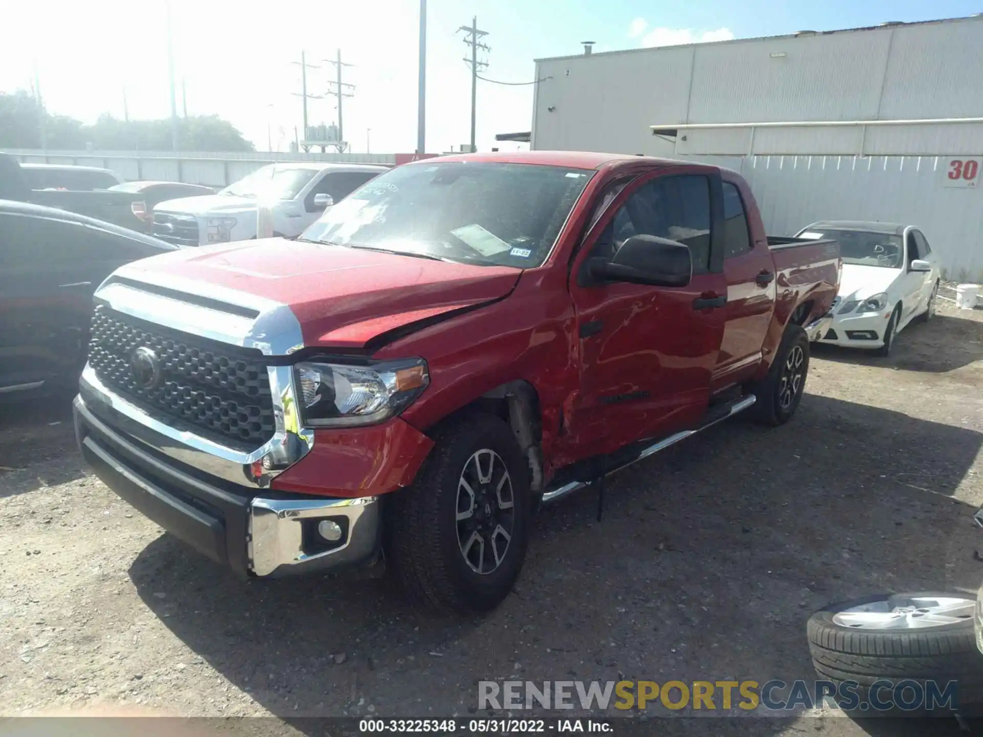 2 Photograph of a damaged car 5TFEY5F11MX277202 TOYOTA TUNDRA 2WD 2021