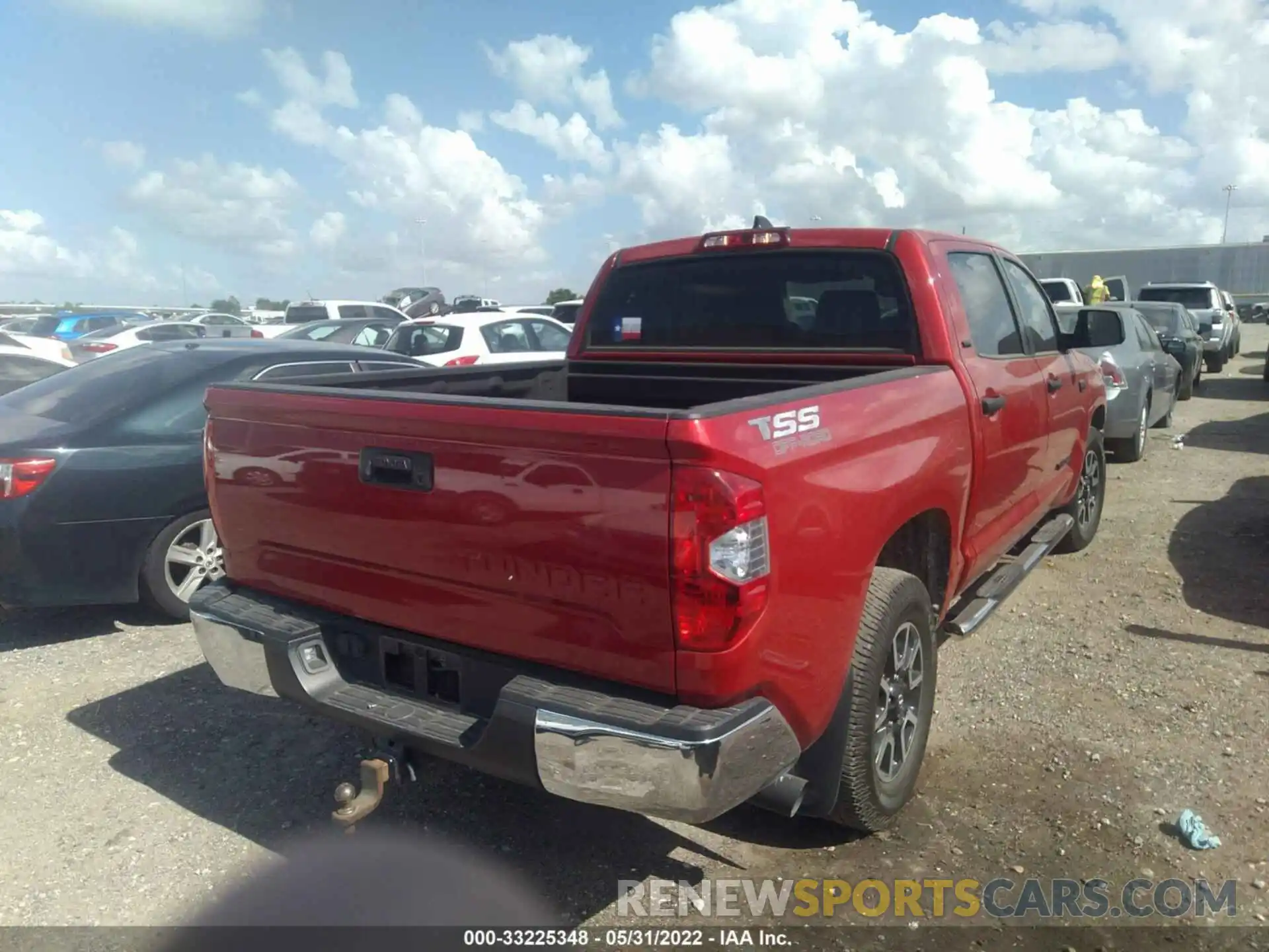 4 Photograph of a damaged car 5TFEY5F11MX277202 TOYOTA TUNDRA 2WD 2021