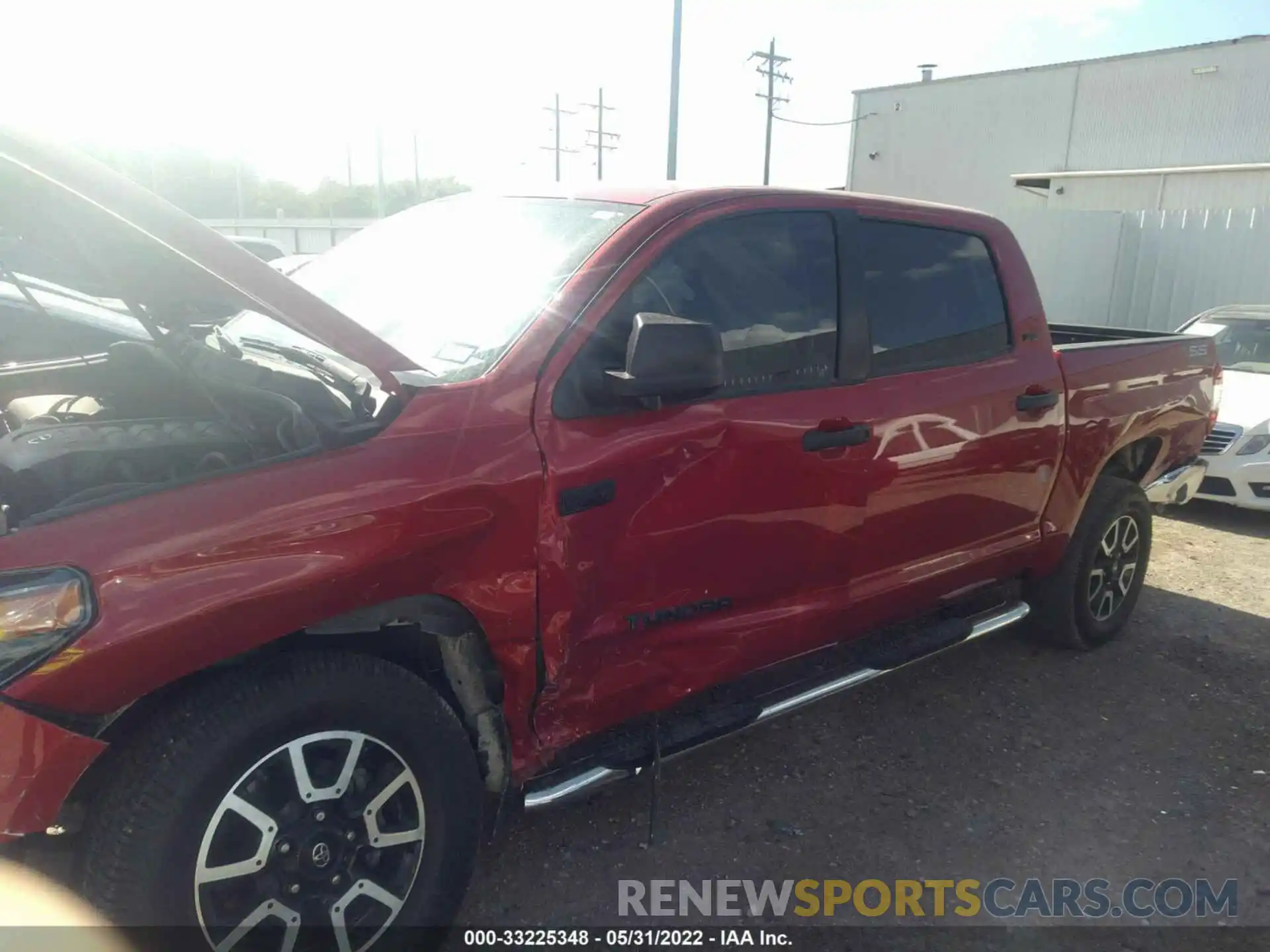 6 Photograph of a damaged car 5TFEY5F11MX277202 TOYOTA TUNDRA 2WD 2021