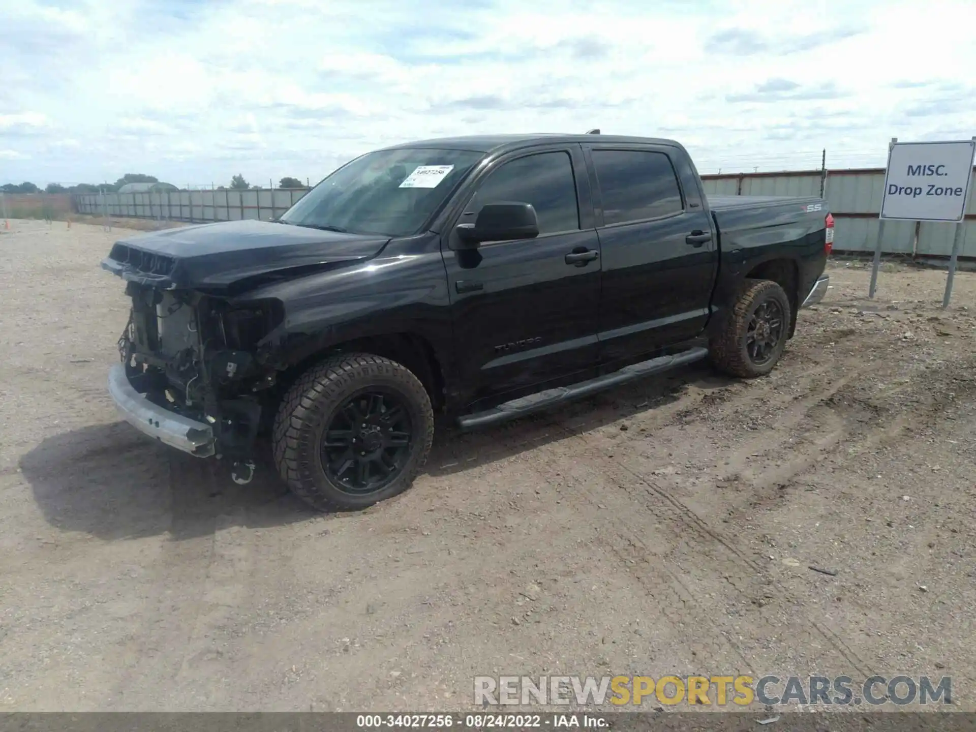 2 Photograph of a damaged car 5TFEY5F11MX287583 TOYOTA TUNDRA 2WD 2021