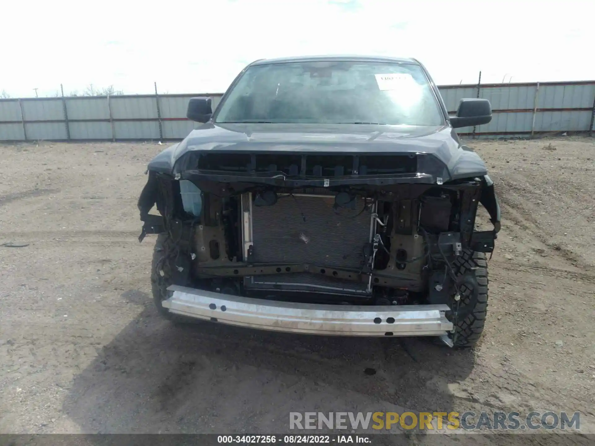 6 Photograph of a damaged car 5TFEY5F11MX287583 TOYOTA TUNDRA 2WD 2021