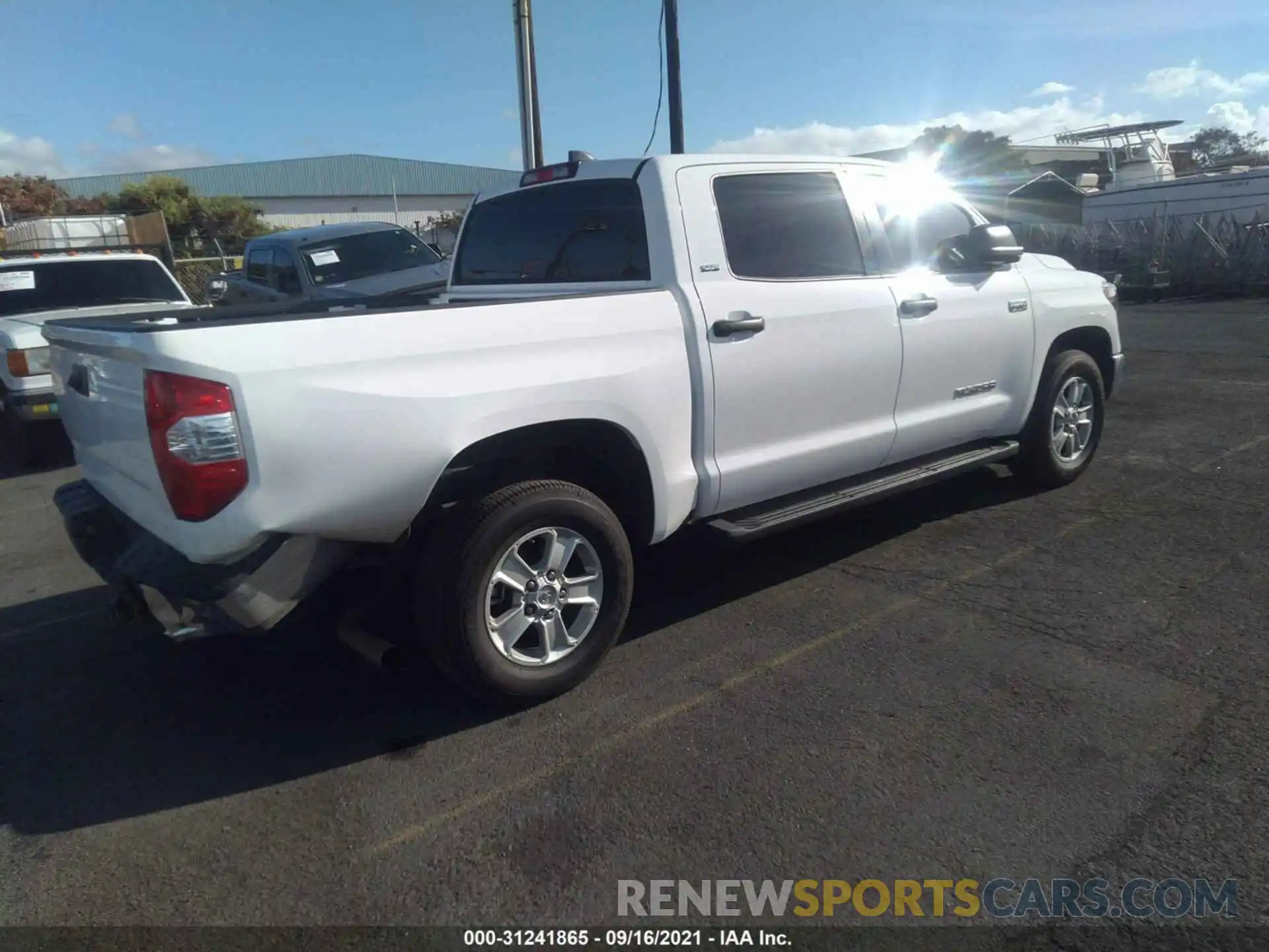 4 Photograph of a damaged car 5TFEY5F13MX278867 TOYOTA TUNDRA 2WD 2021