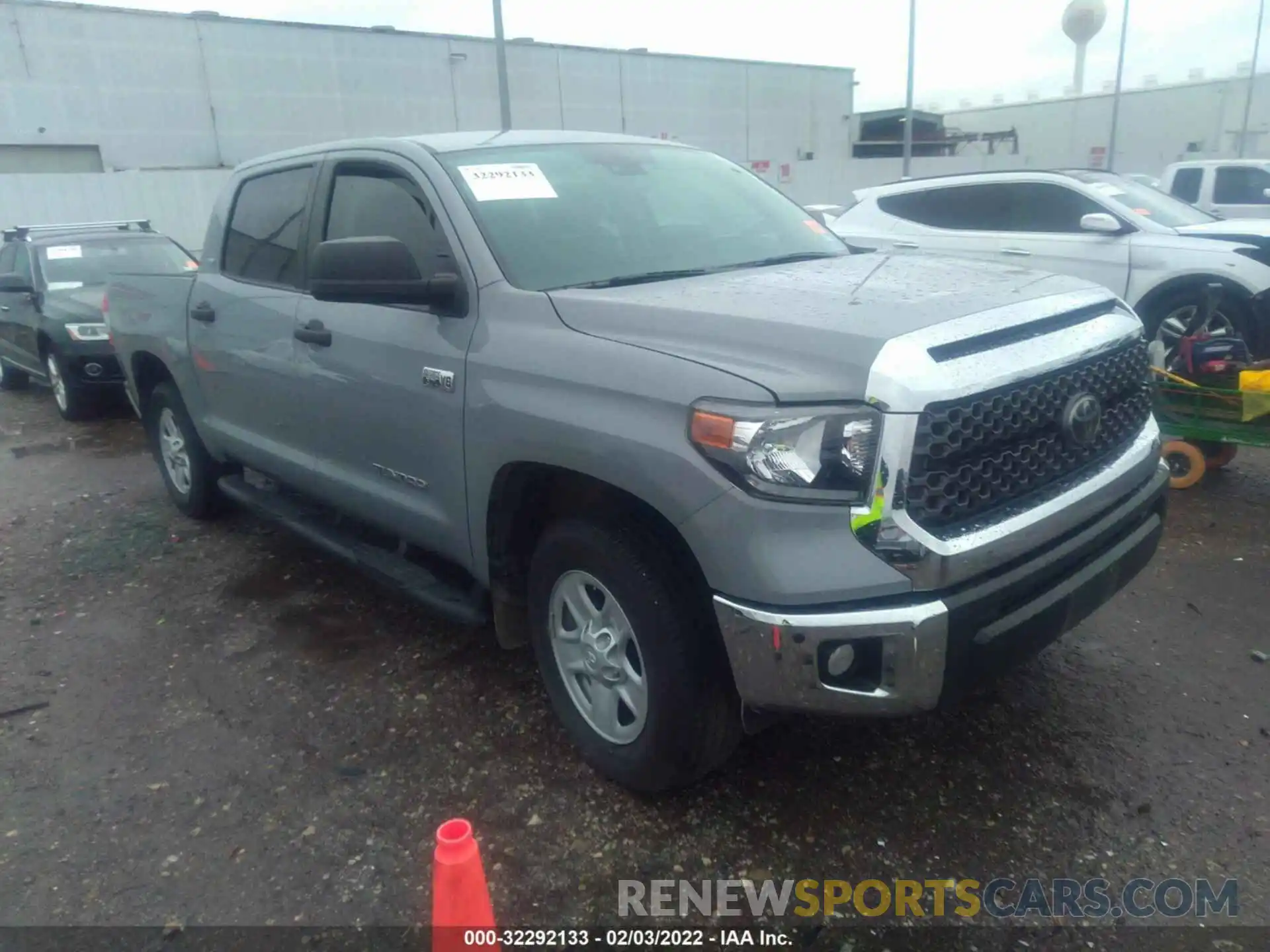 1 Photograph of a damaged car 5TFEY5F13MX281106 TOYOTA TUNDRA 2WD 2021