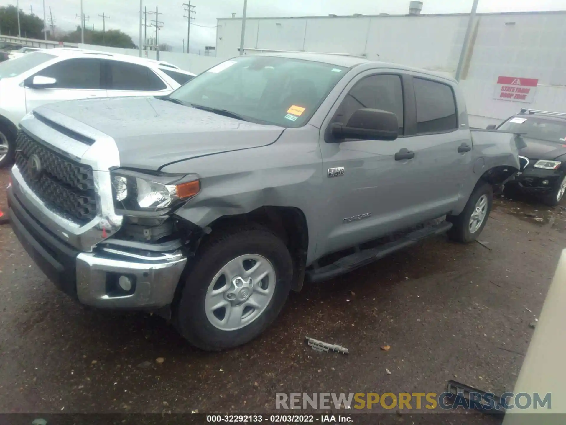 2 Photograph of a damaged car 5TFEY5F13MX281106 TOYOTA TUNDRA 2WD 2021