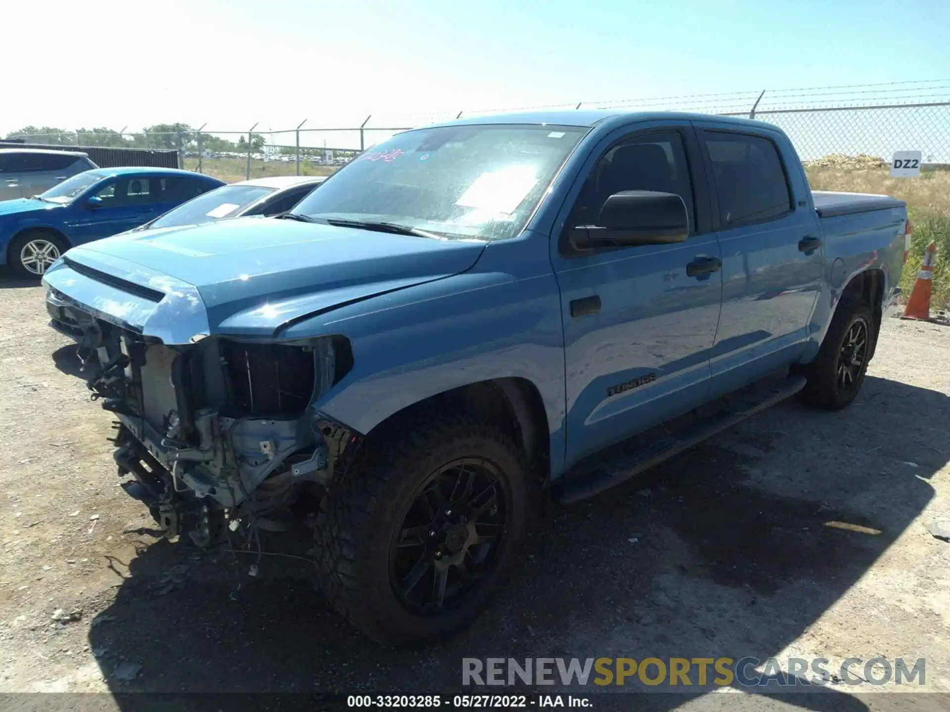 2 Photograph of a damaged car 5TFEY5F13MX283650 TOYOTA TUNDRA 2WD 2021