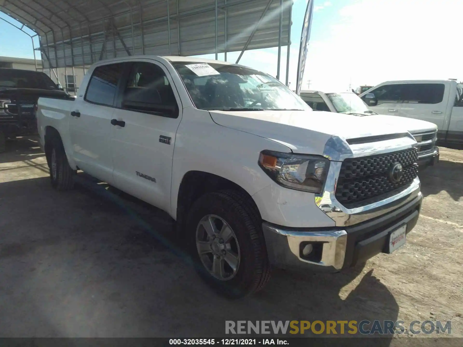 1 Photograph of a damaged car 5TFEY5F13MX296690 TOYOTA TUNDRA 2WD 2021