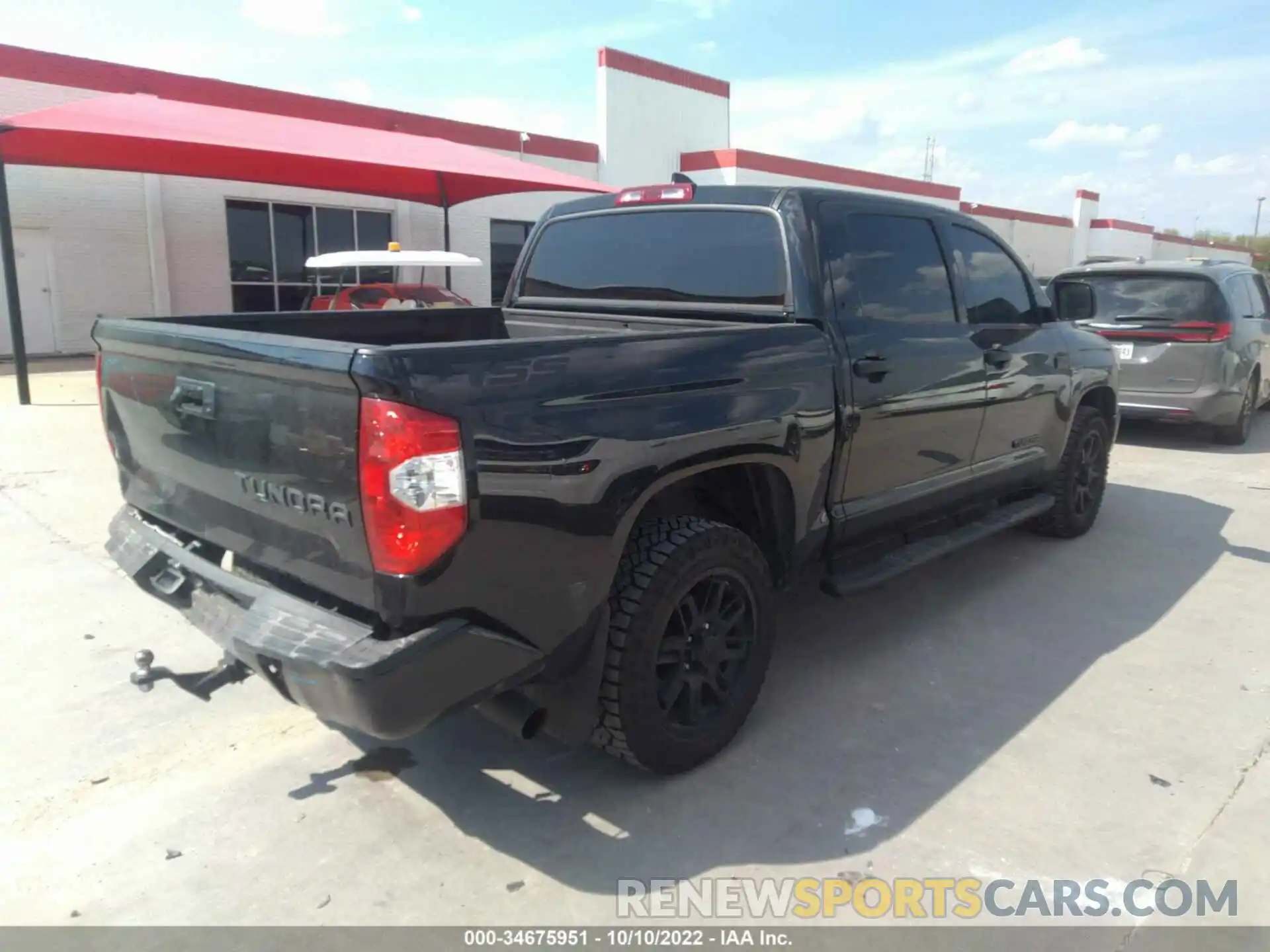 4 Photograph of a damaged car 5TFEY5F13MX297077 TOYOTA TUNDRA 2WD 2021