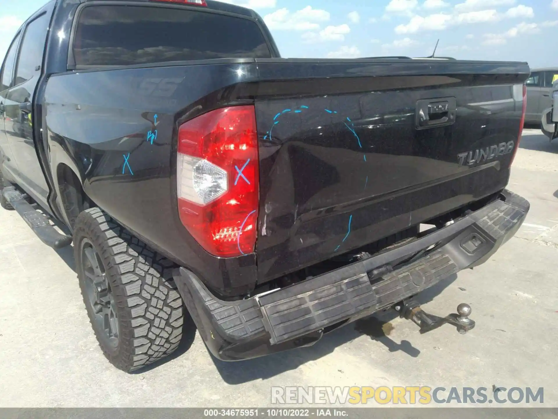 6 Photograph of a damaged car 5TFEY5F13MX297077 TOYOTA TUNDRA 2WD 2021