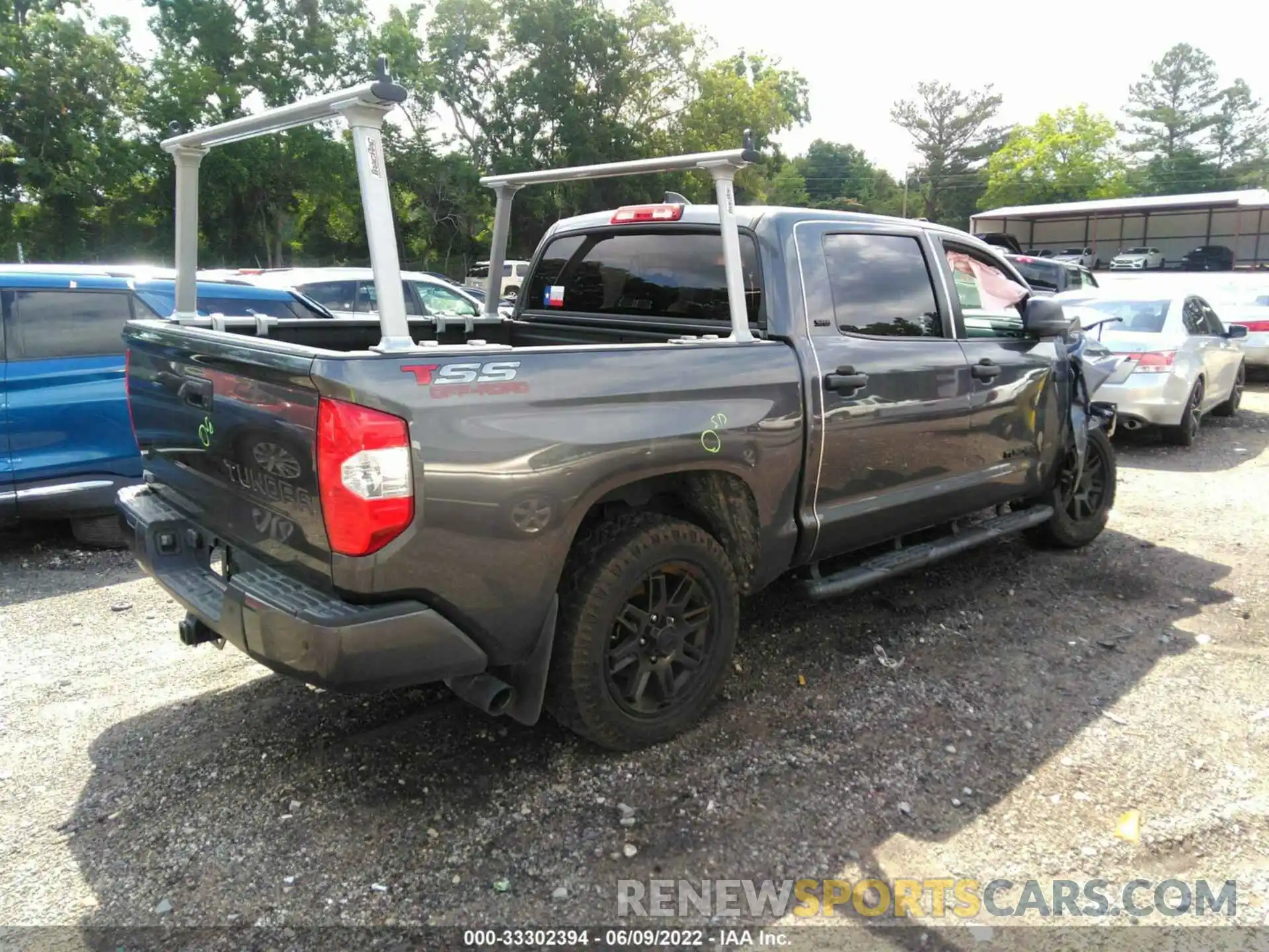 4 Фотография поврежденного автомобиля 5TFEY5F14MX279624 TOYOTA TUNDRA 2WD 2021