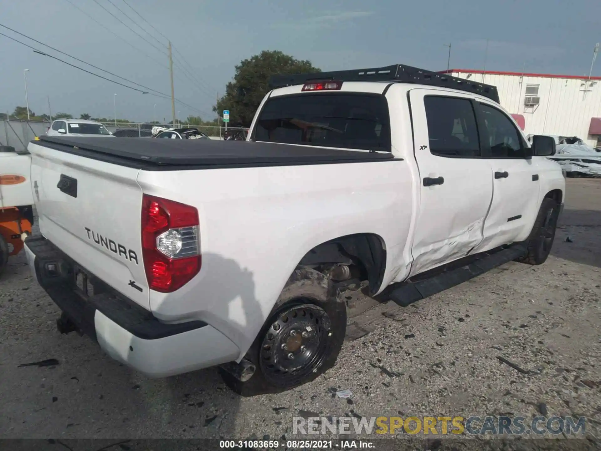 4 Photograph of a damaged car 5TFEY5F14MX280210 TOYOTA TUNDRA 2WD 2021