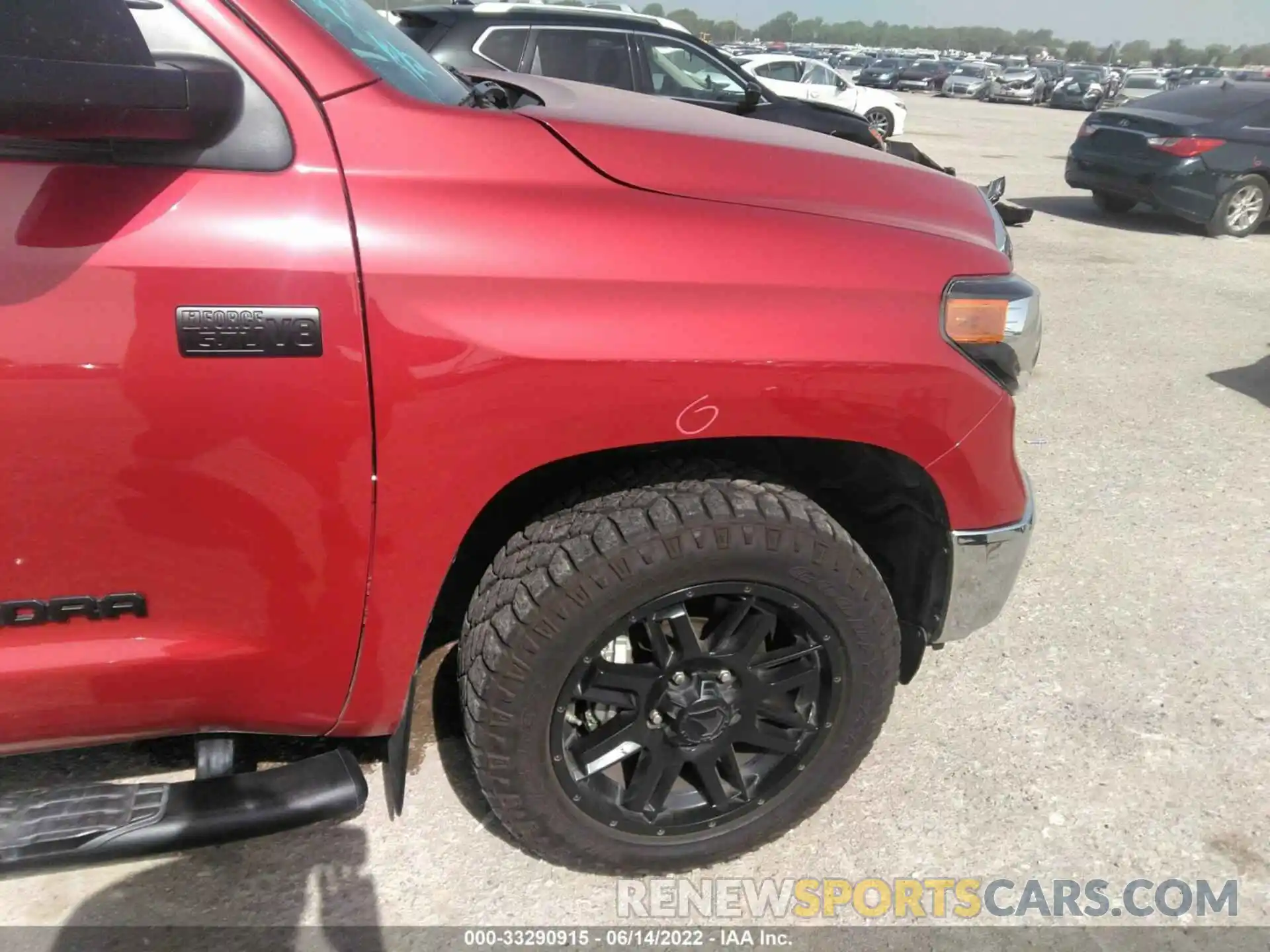 14 Photograph of a damaged car 5TFEY5F14MX284144 TOYOTA TUNDRA 2WD 2021