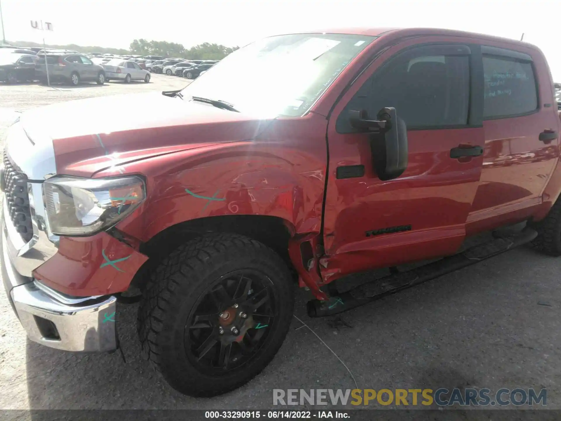 6 Photograph of a damaged car 5TFEY5F14MX284144 TOYOTA TUNDRA 2WD 2021