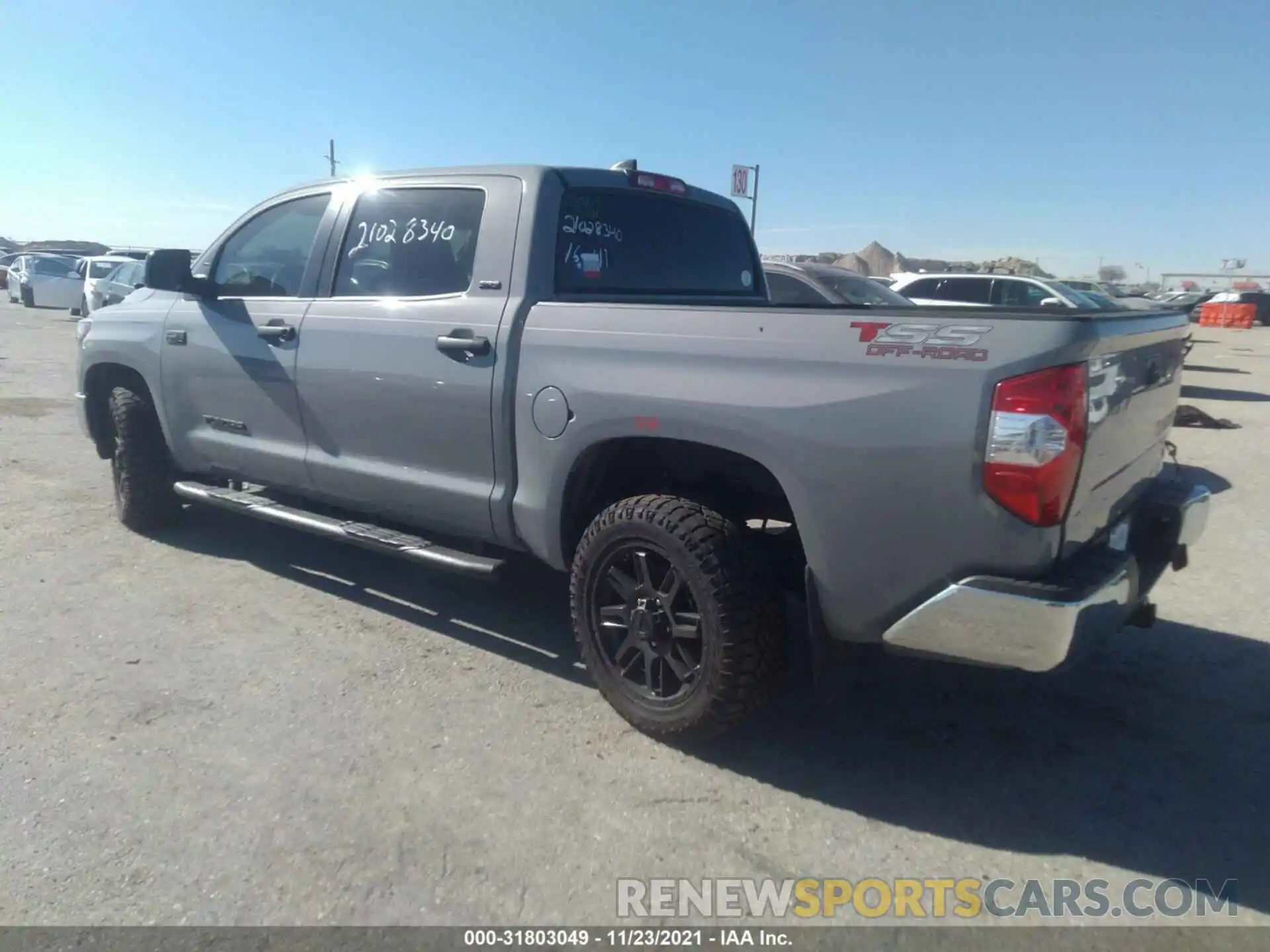 3 Photograph of a damaged car 5TFEY5F14MX295760 TOYOTA TUNDRA 2WD 2021