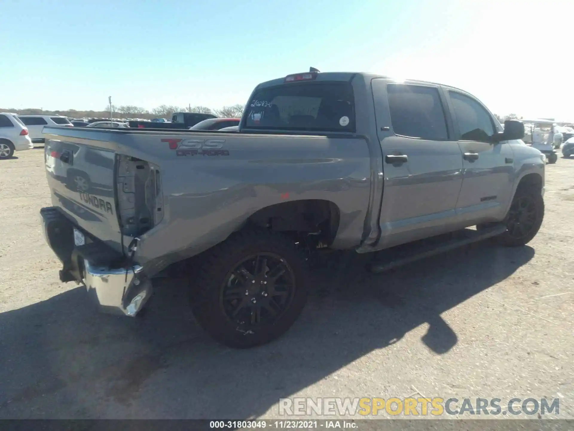 4 Photograph of a damaged car 5TFEY5F14MX295760 TOYOTA TUNDRA 2WD 2021