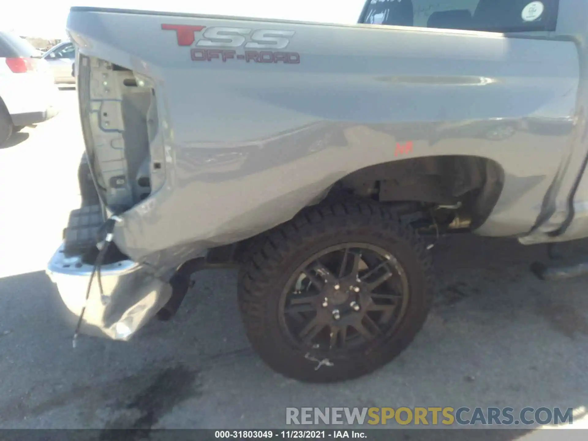 6 Photograph of a damaged car 5TFEY5F14MX295760 TOYOTA TUNDRA 2WD 2021