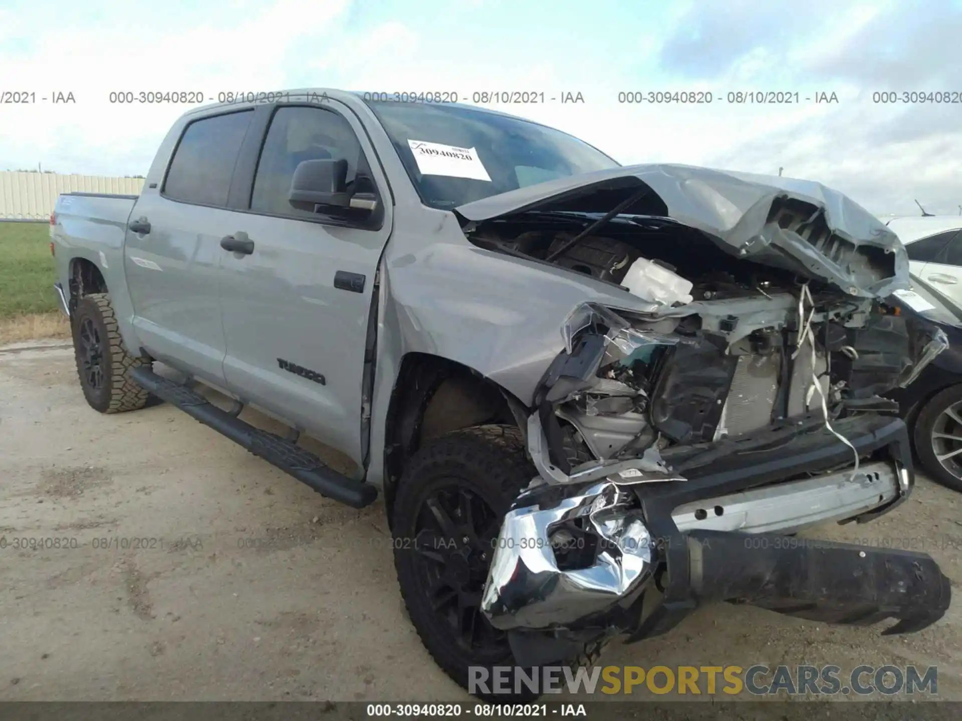 1 Photograph of a damaged car 5TFEY5F15MX273007 TOYOTA TUNDRA 2WD 2021