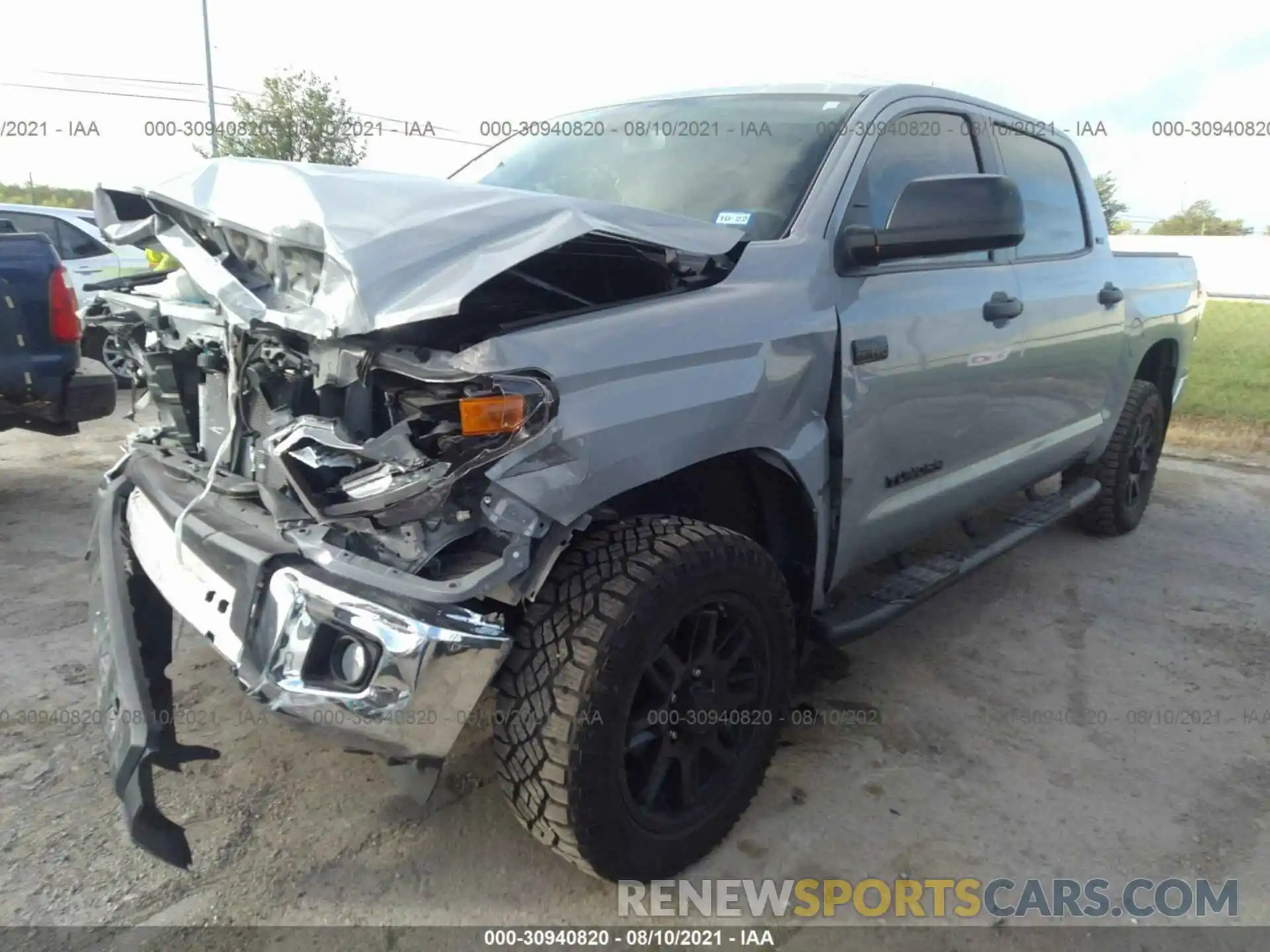 2 Photograph of a damaged car 5TFEY5F15MX273007 TOYOTA TUNDRA 2WD 2021