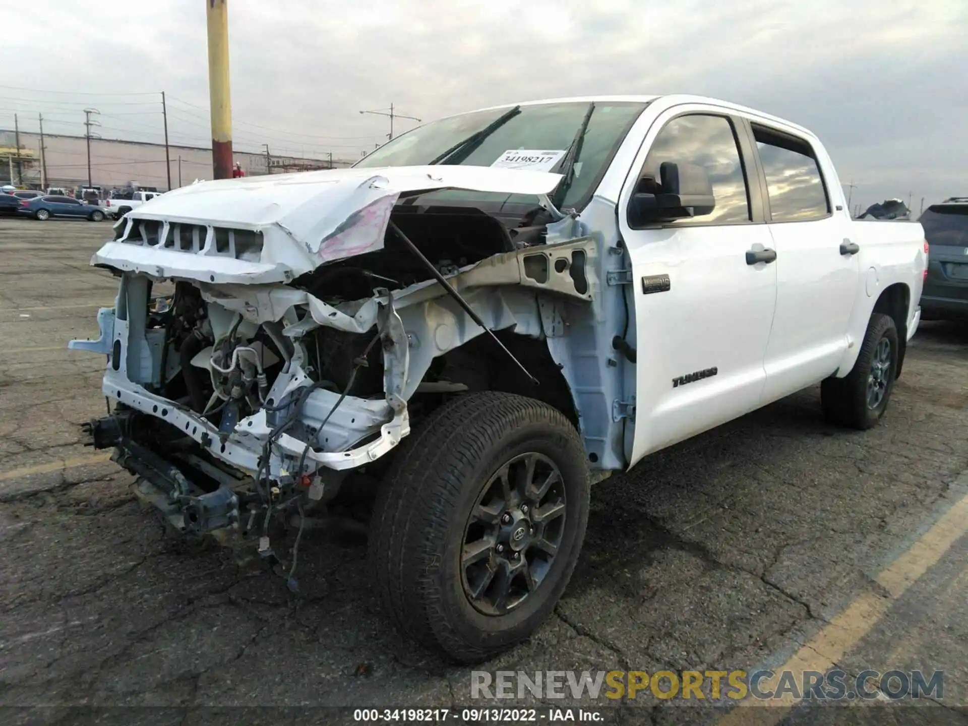 2 Photograph of a damaged car 5TFEY5F15MX276425 TOYOTA TUNDRA 2WD 2021