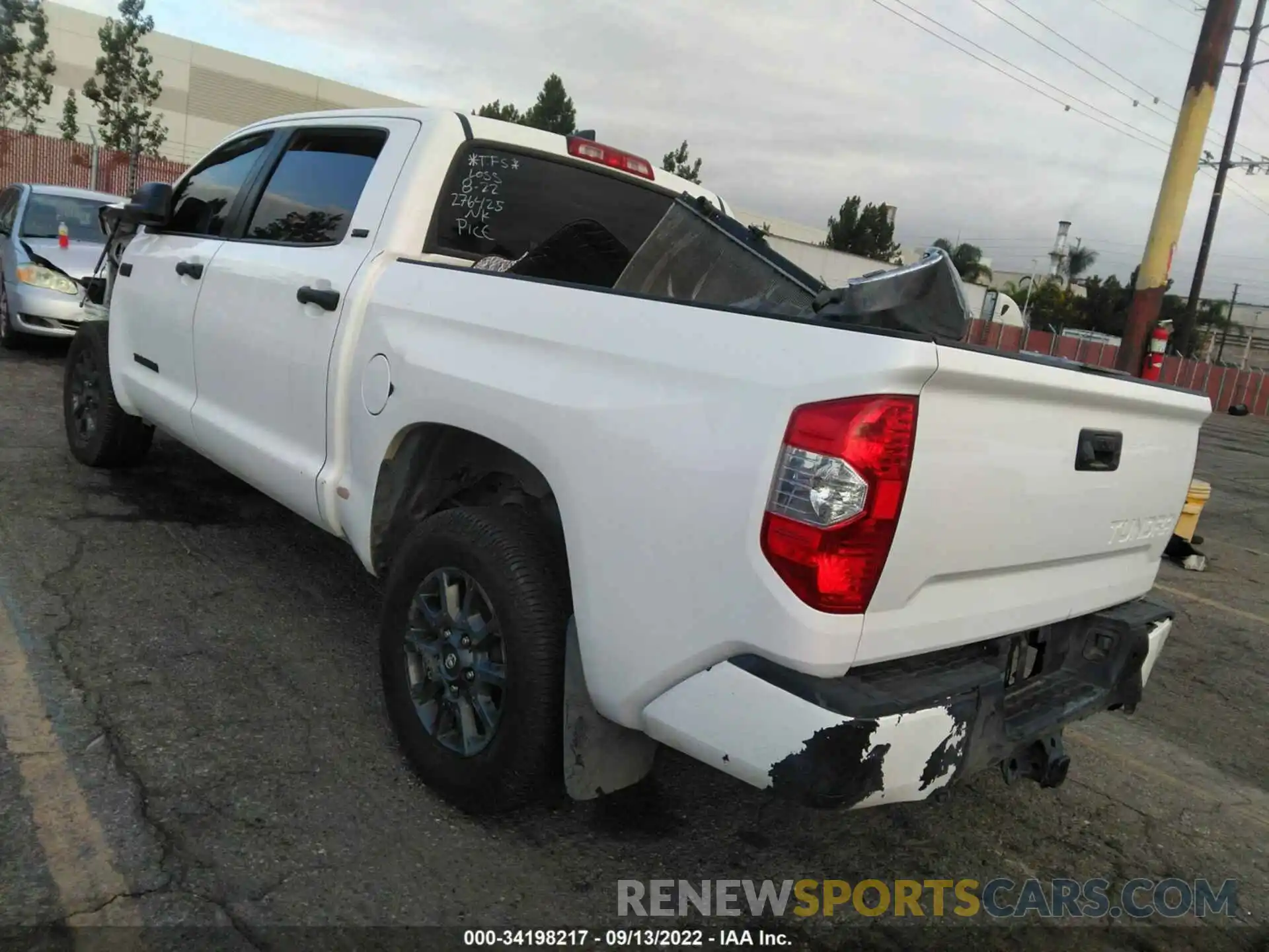 3 Photograph of a damaged car 5TFEY5F15MX276425 TOYOTA TUNDRA 2WD 2021