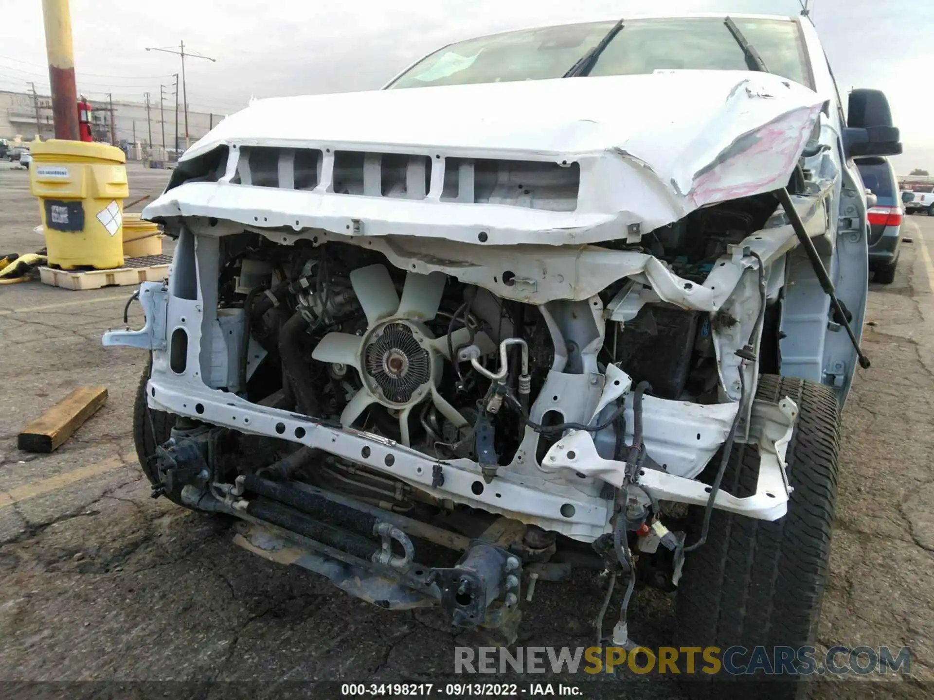 6 Photograph of a damaged car 5TFEY5F15MX276425 TOYOTA TUNDRA 2WD 2021