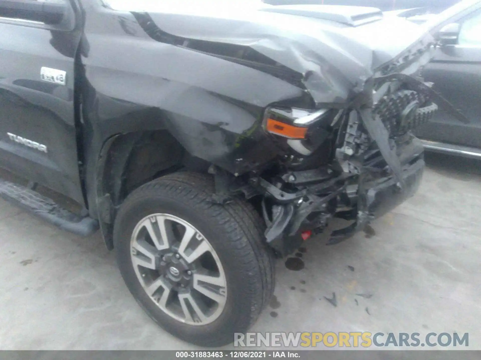 6 Photograph of a damaged car 5TFEY5F15MX283715 TOYOTA TUNDRA 2WD 2021