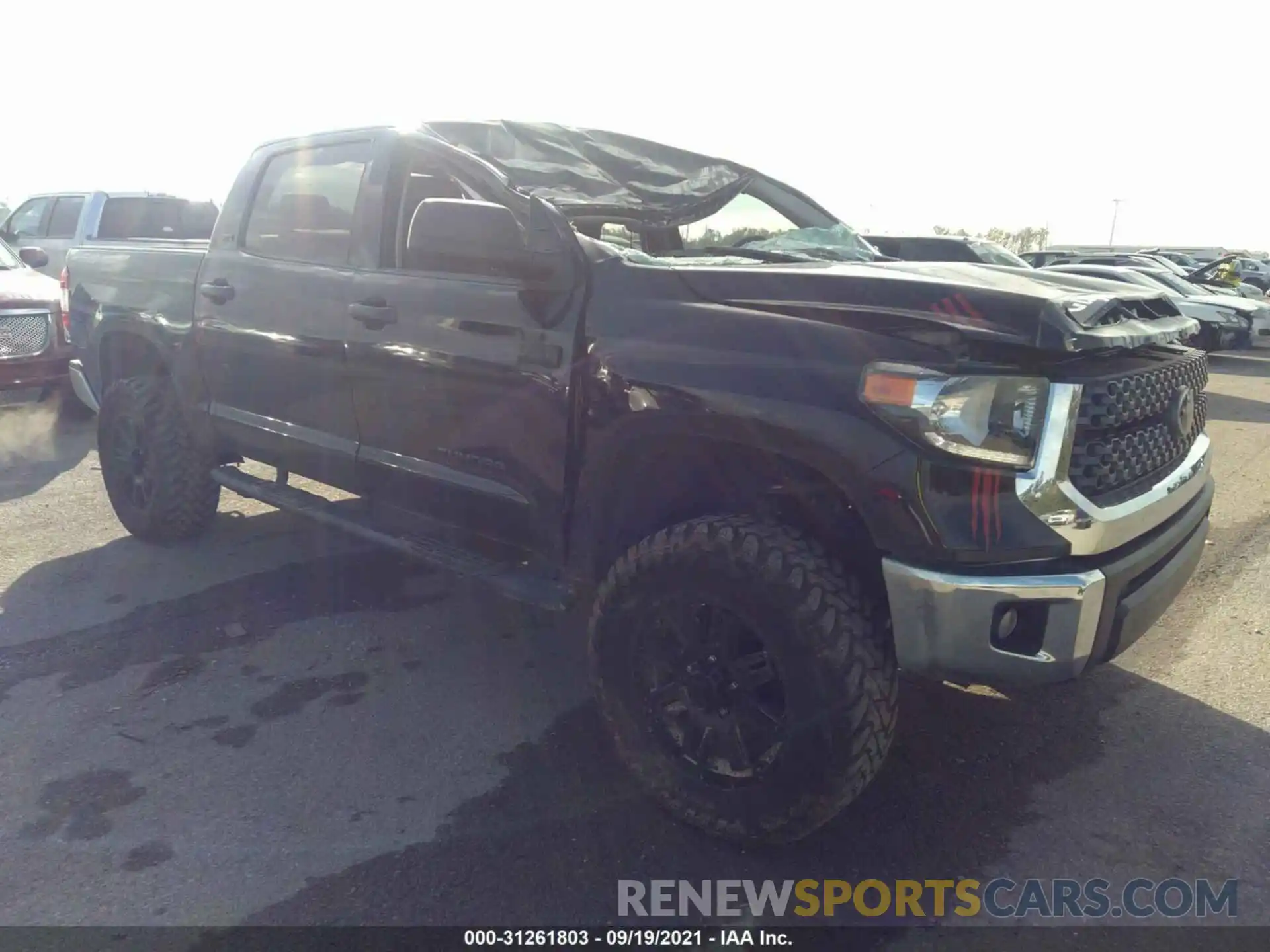 1 Photograph of a damaged car 5TFEY5F16MX274117 TOYOTA TUNDRA 2WD 2021