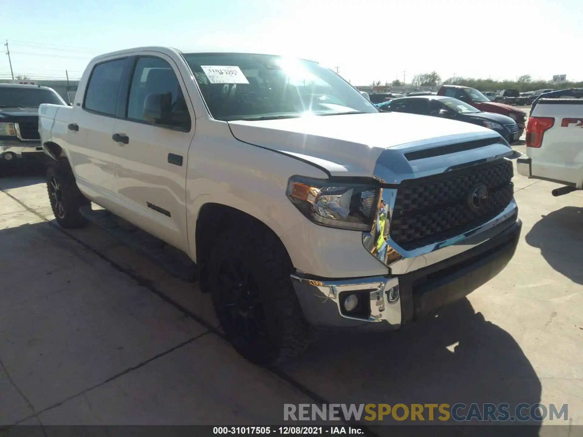 1 Photograph of a damaged car 5TFEY5F16MX275848 TOYOTA TUNDRA 2WD 2021