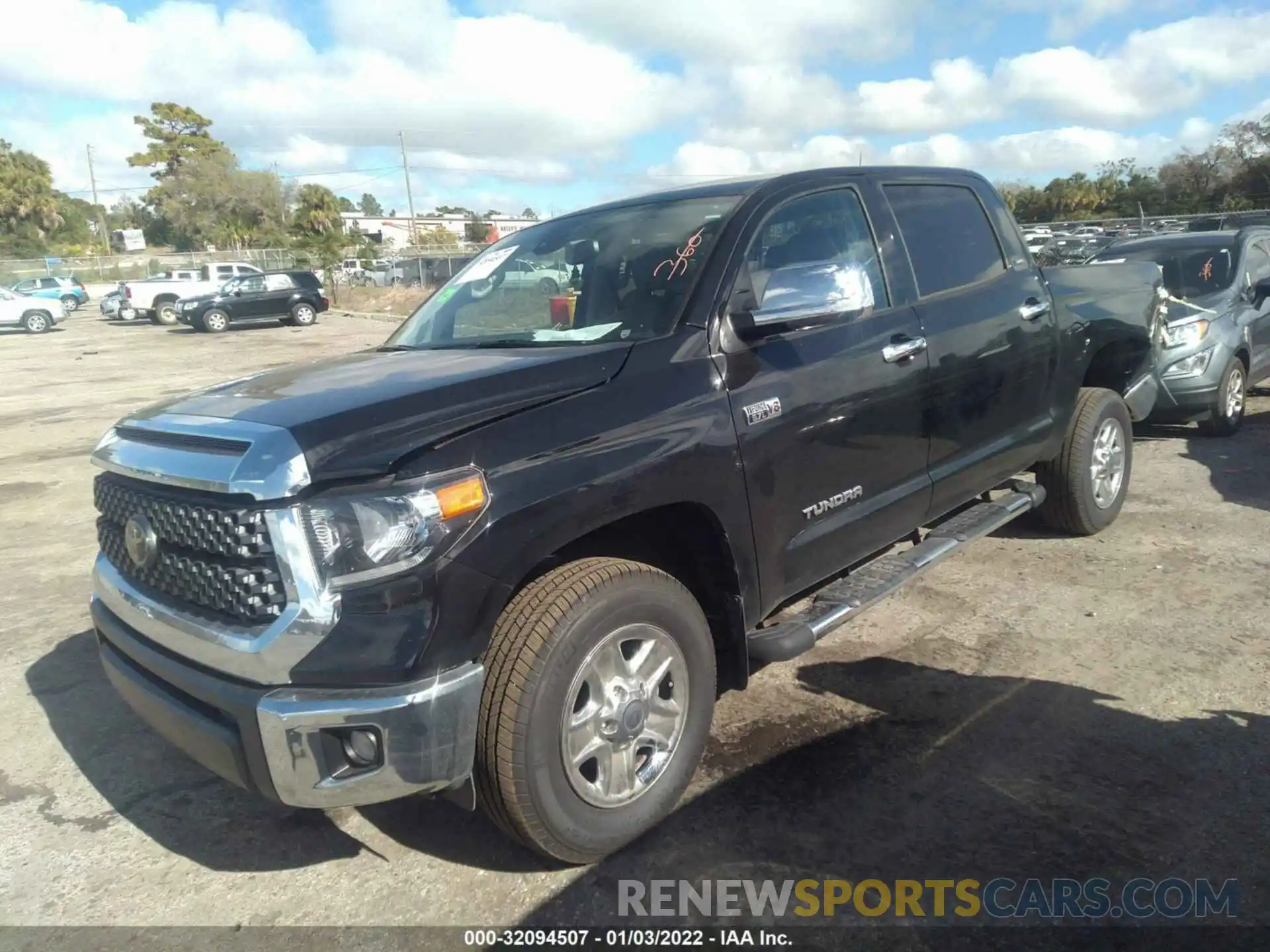 2 Photograph of a damaged car 5TFEY5F17MX277639 TOYOTA TUNDRA 2WD 2021