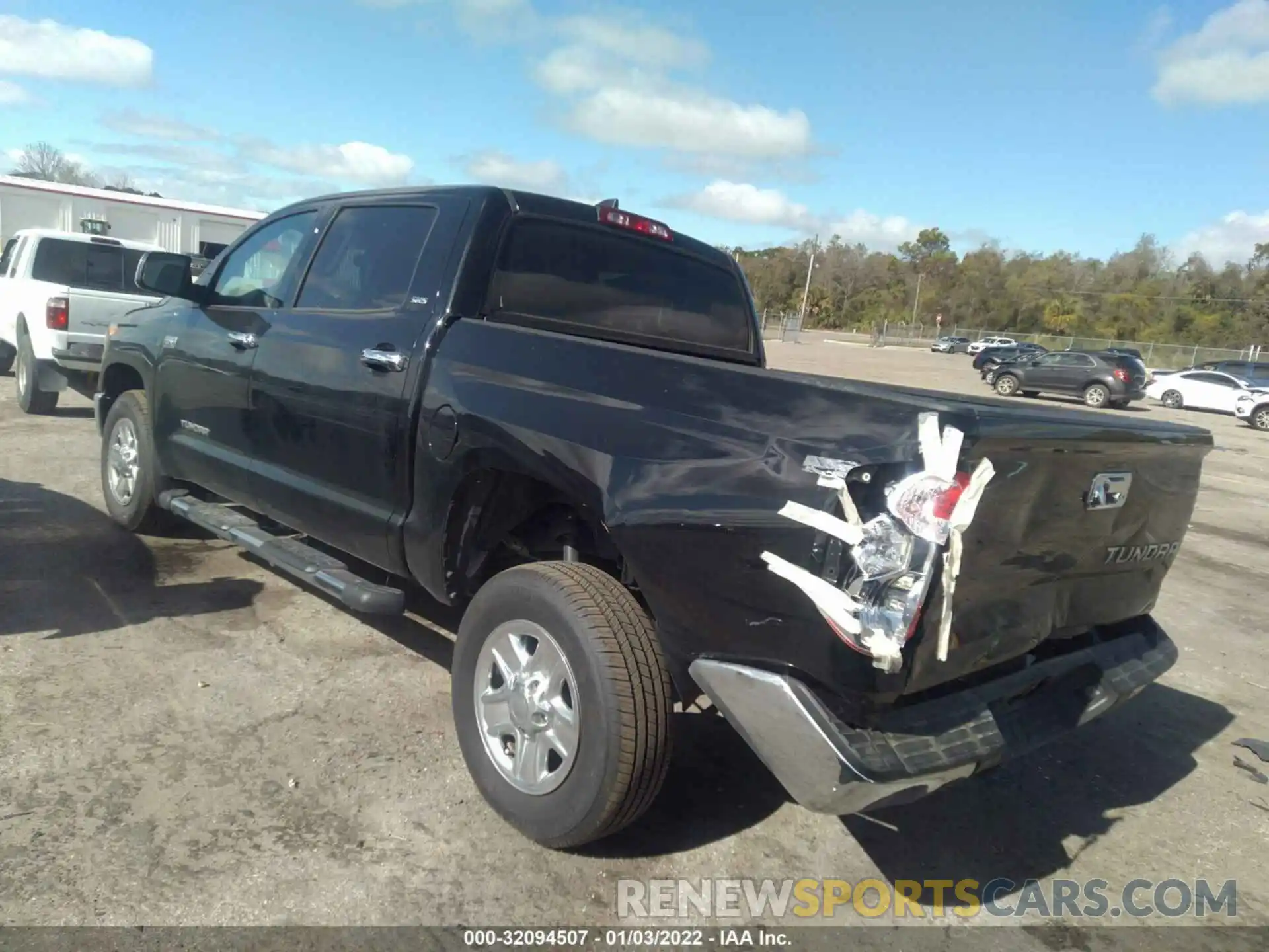 3 Photograph of a damaged car 5TFEY5F17MX277639 TOYOTA TUNDRA 2WD 2021