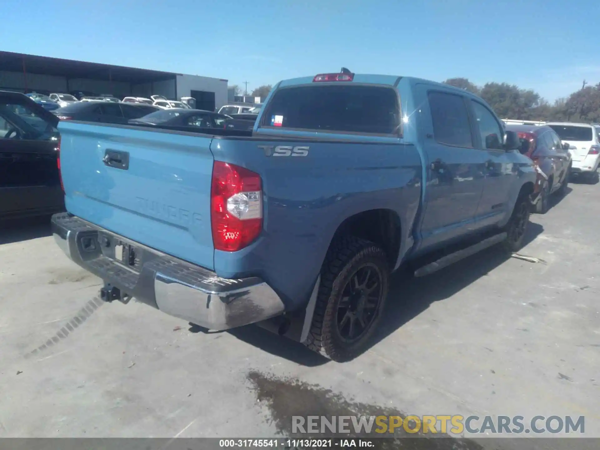 4 Photograph of a damaged car 5TFEY5F17MX283084 TOYOTA TUNDRA 2WD 2021