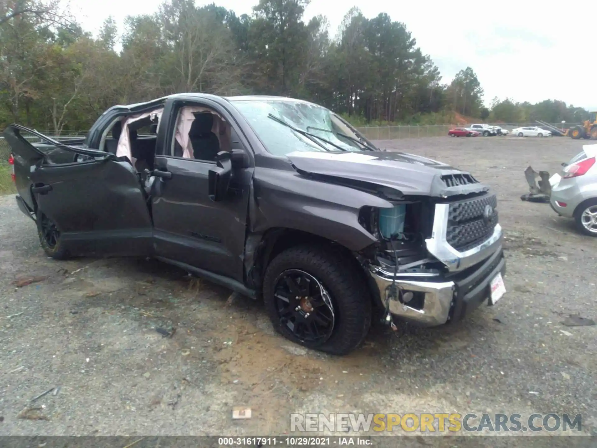 1 Photograph of a damaged car 5TFEY5F17MX290293 TOYOTA TUNDRA 2WD 2021