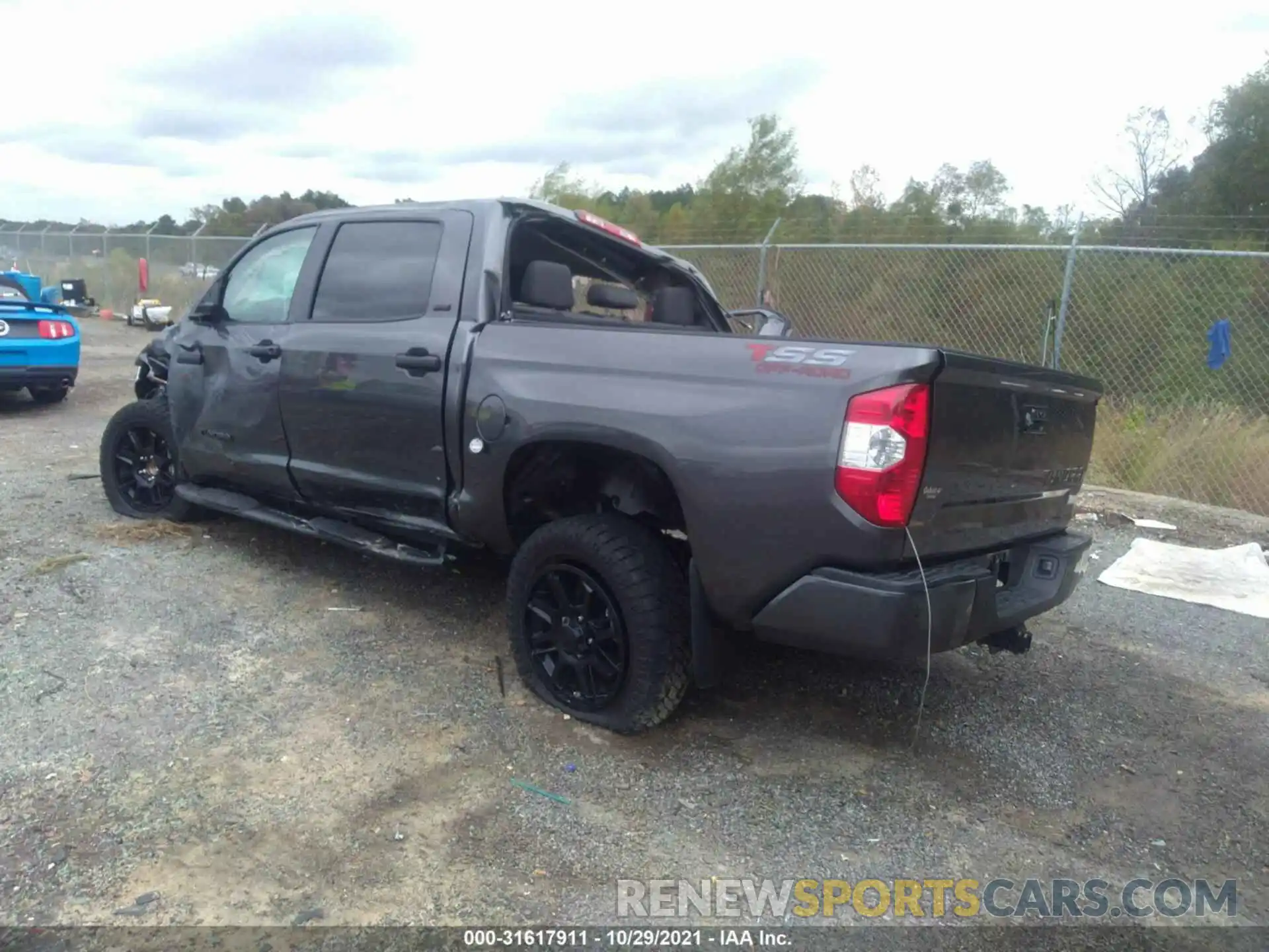 3 Photograph of a damaged car 5TFEY5F17MX290293 TOYOTA TUNDRA 2WD 2021